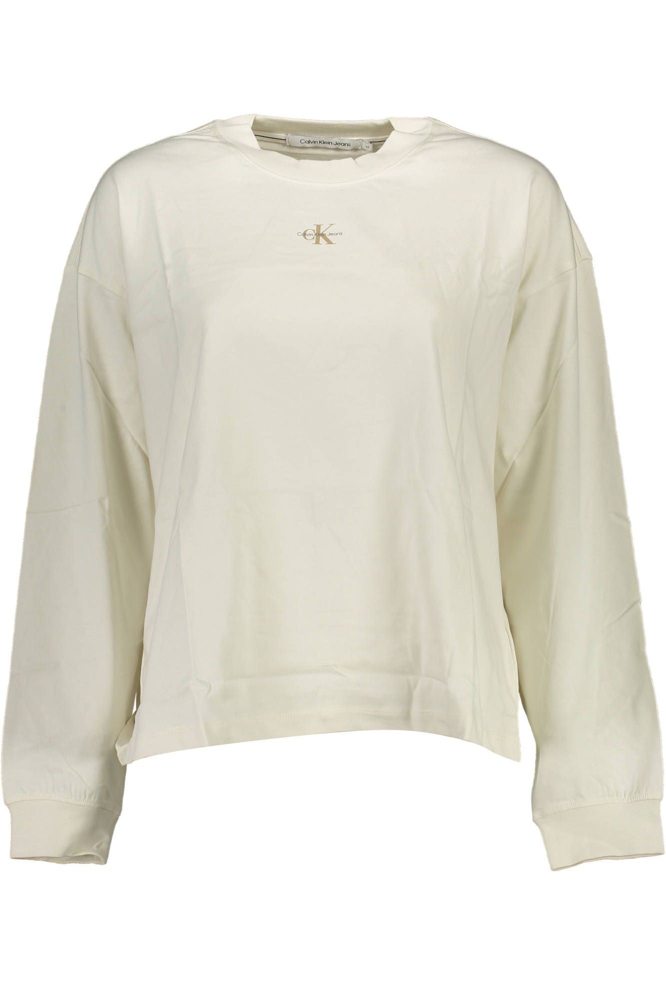 White Cotton Women T-Shirt