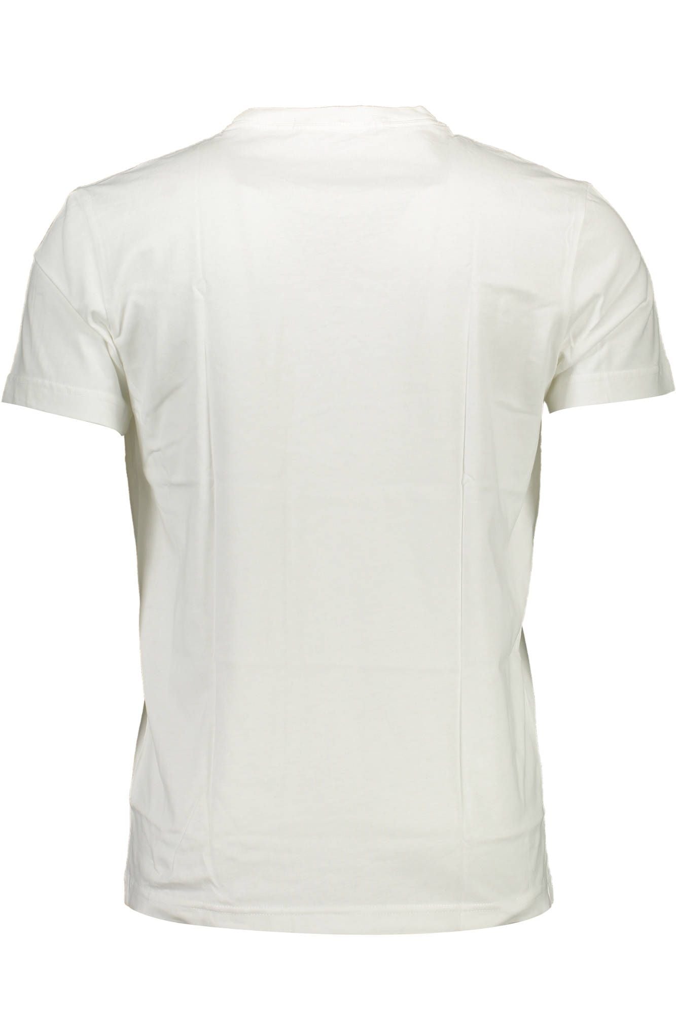 White Cotton Men T-Shirt
