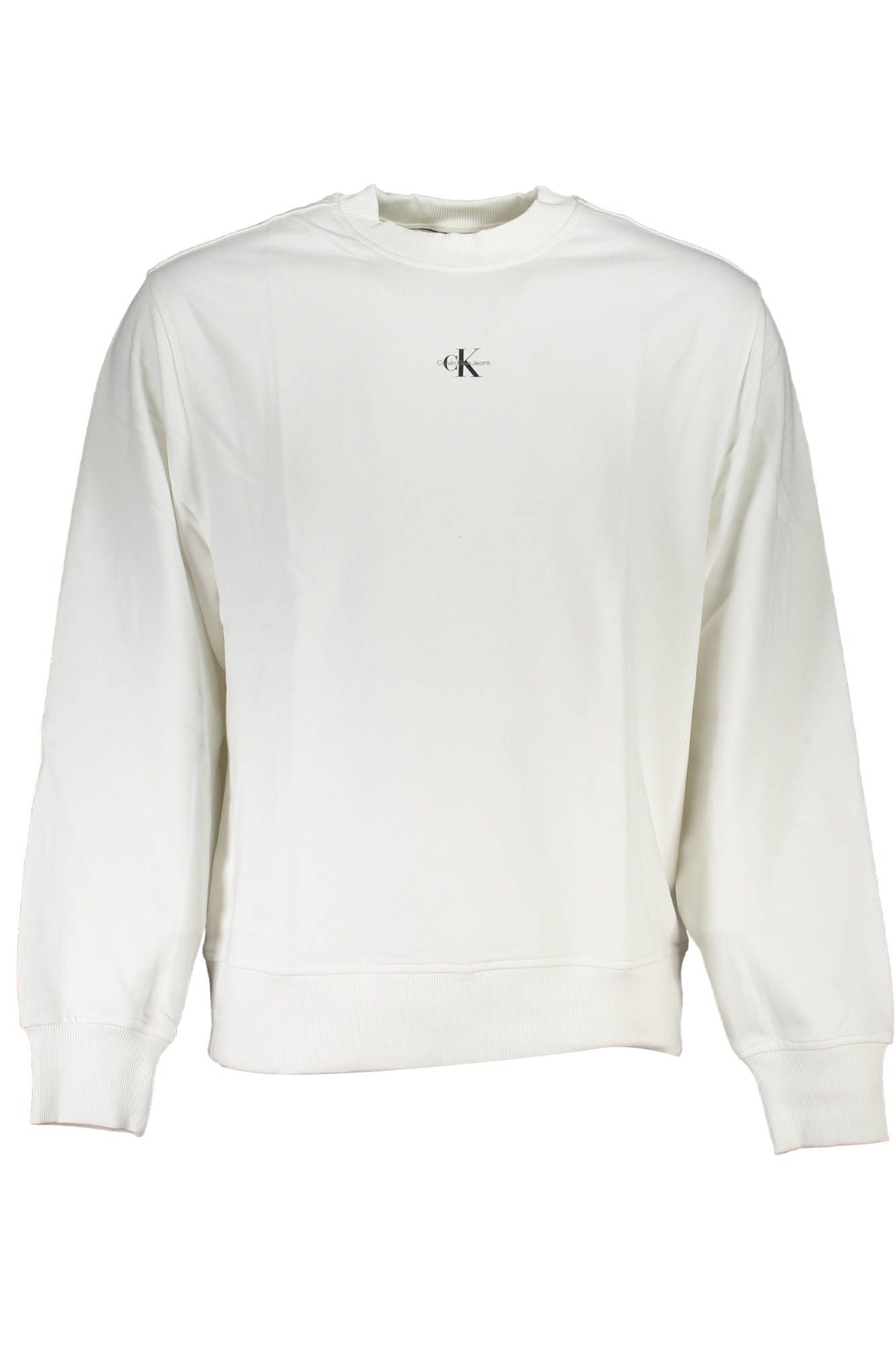 White Cotton Men Sweater