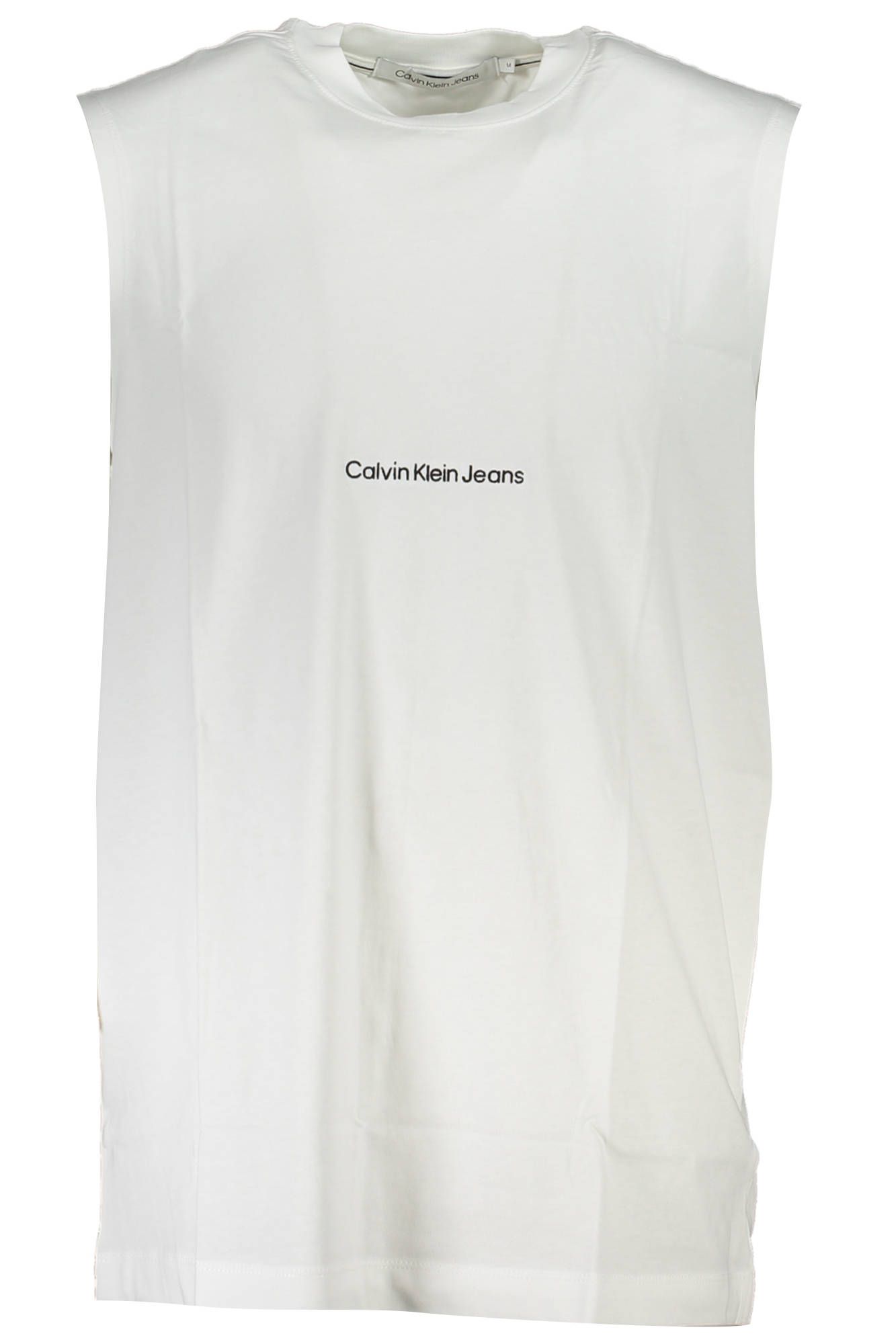 White Cotton Men T-Shirt