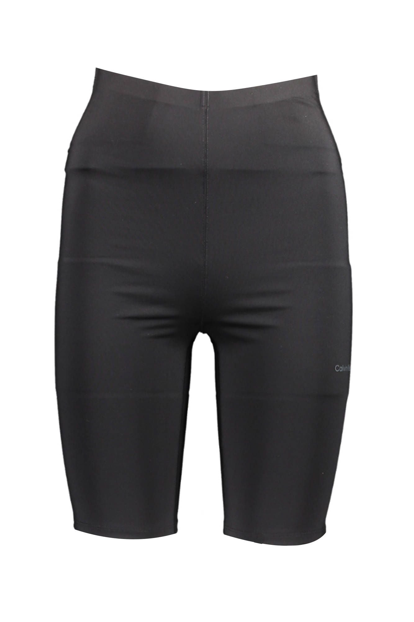 Black Polyester Women Short
