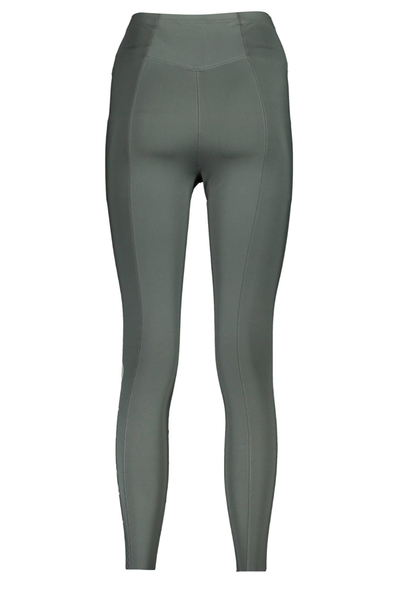 Green Polyester Women Legging