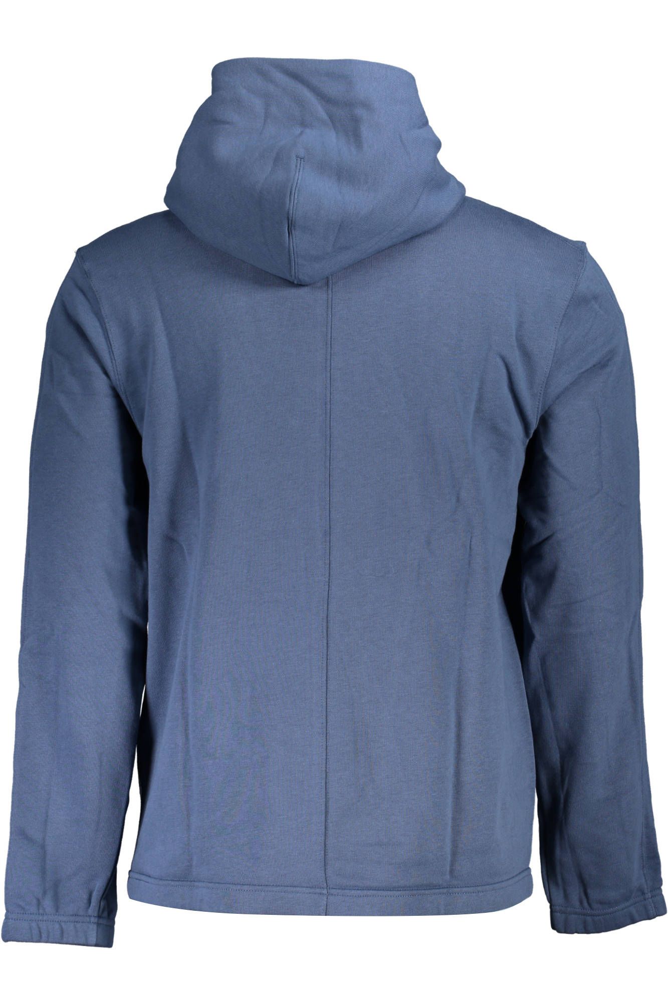 Blue Cotton Men Sweater