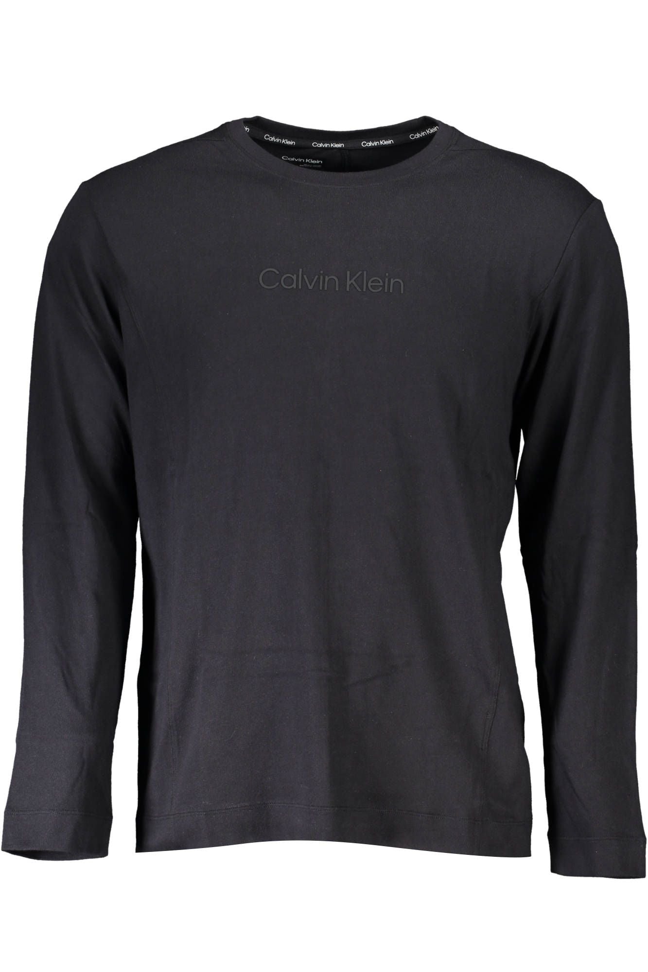 Black Cotton Men T-Shirt