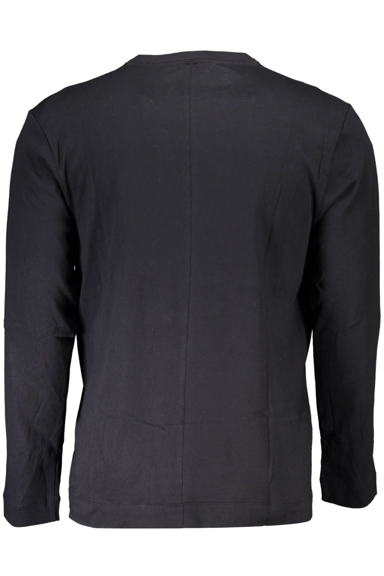 Black Cotton Men T-Shirt