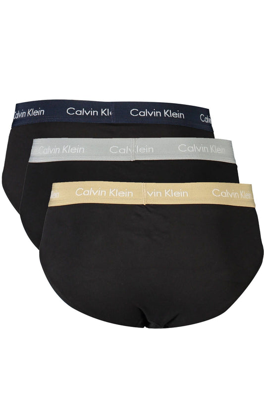 Black Cotton Men Brief