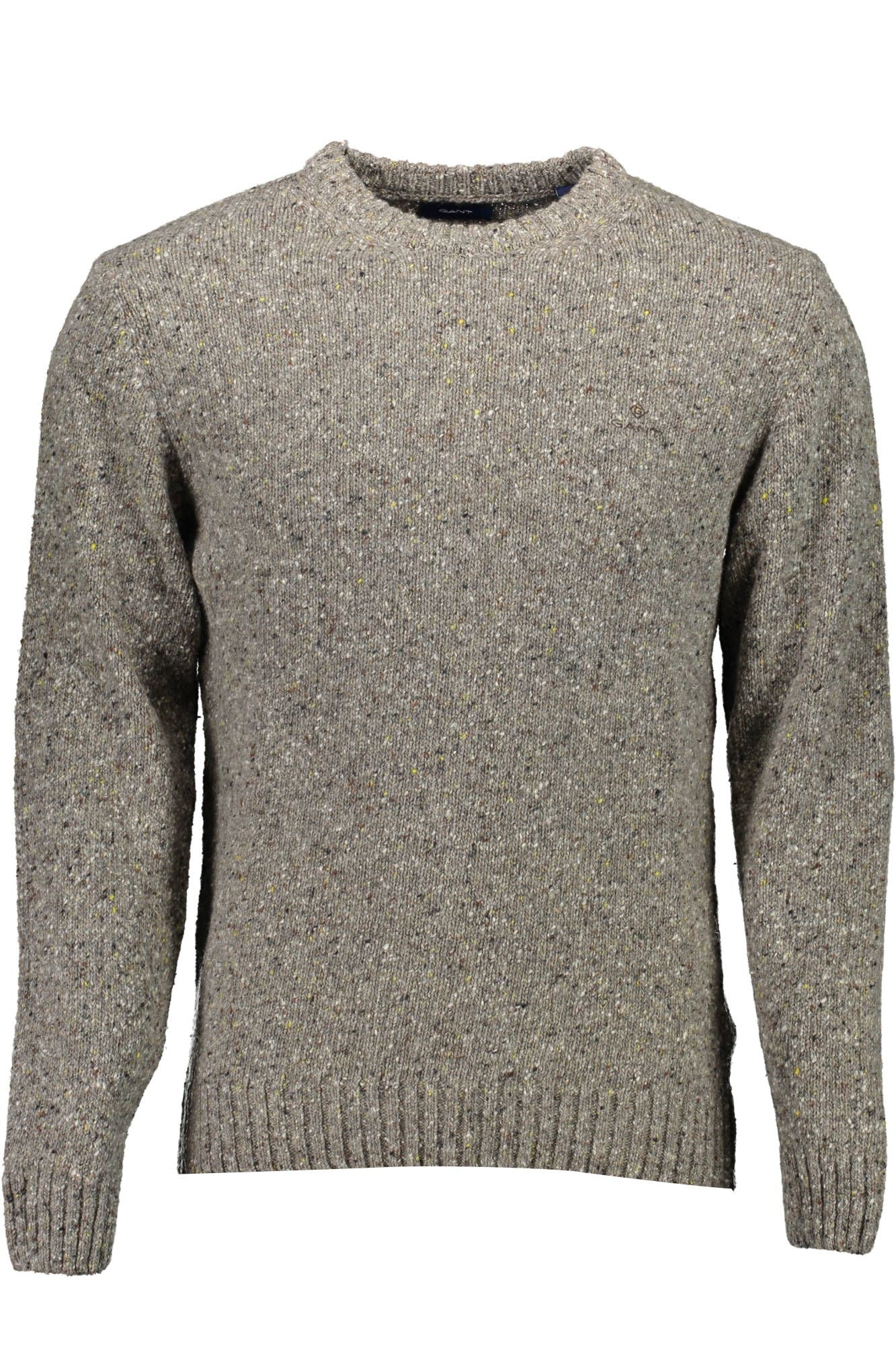 Gray Wool Men Sweater