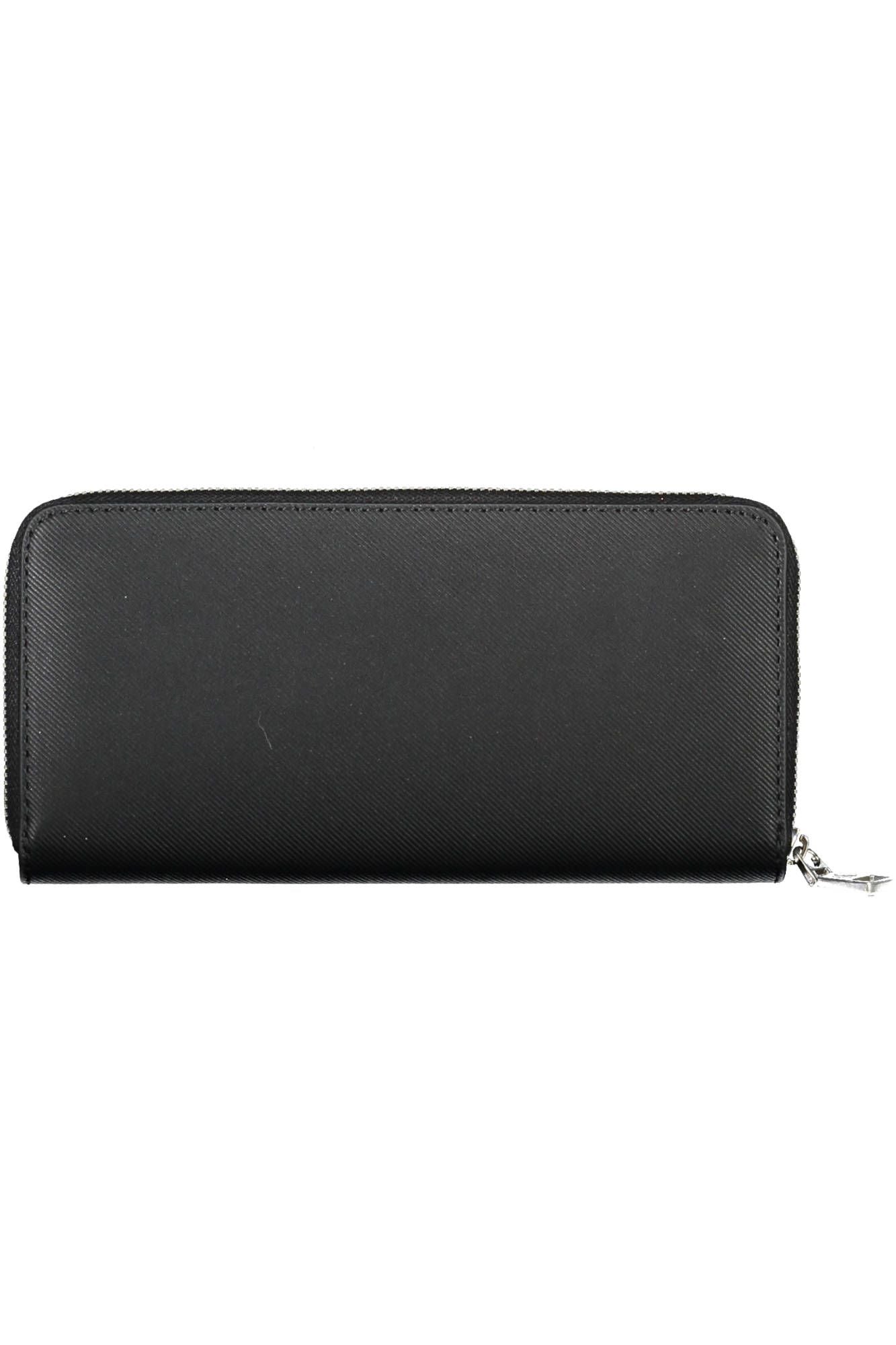 Black Polyurethane Women Wallet