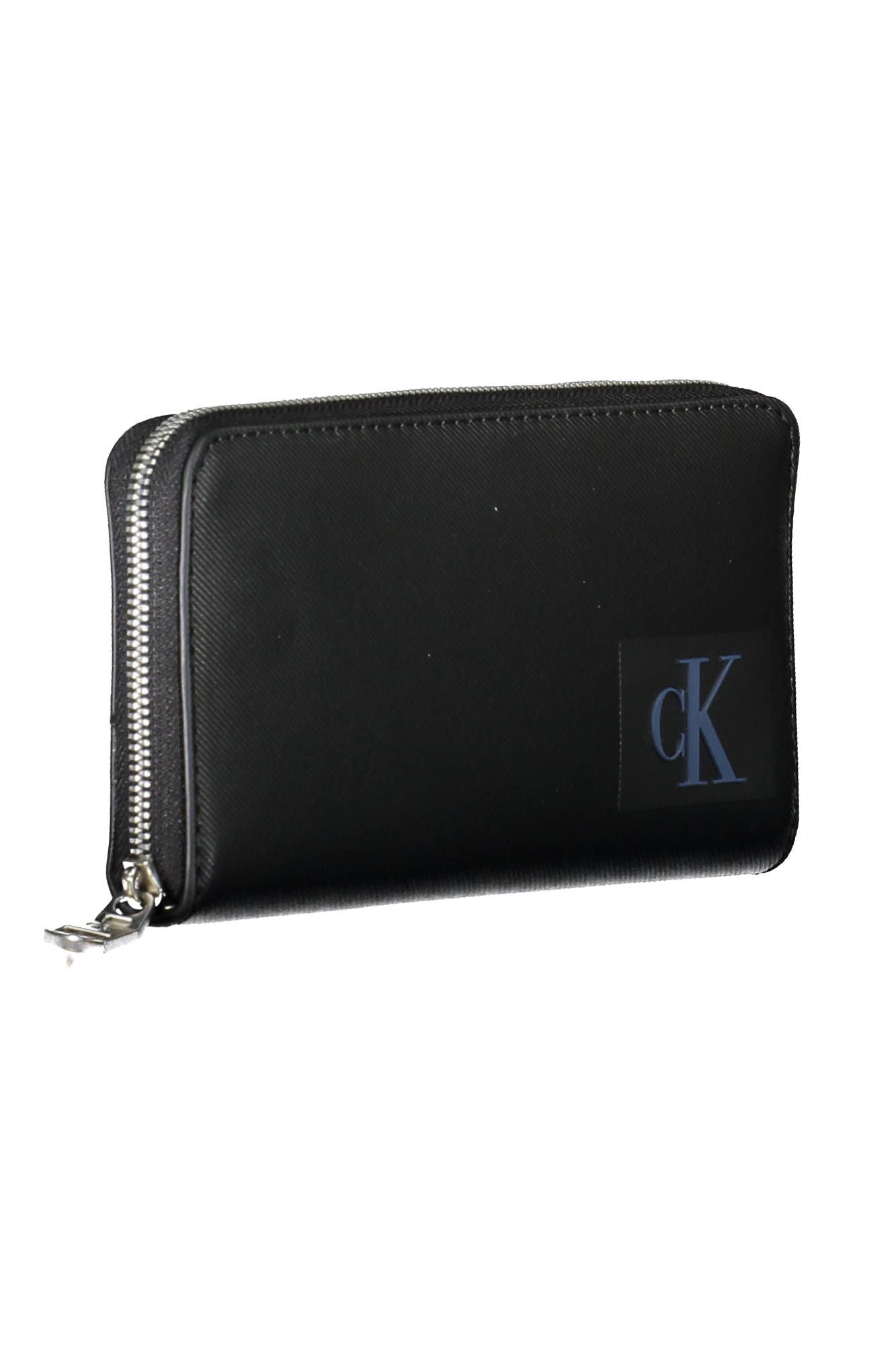 Black Polyurethane Women Wallet