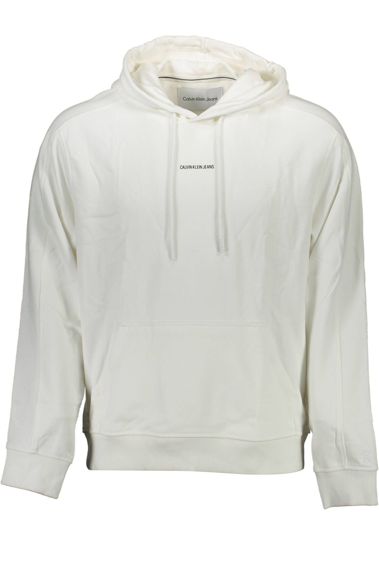 White Cotton Men Sweater