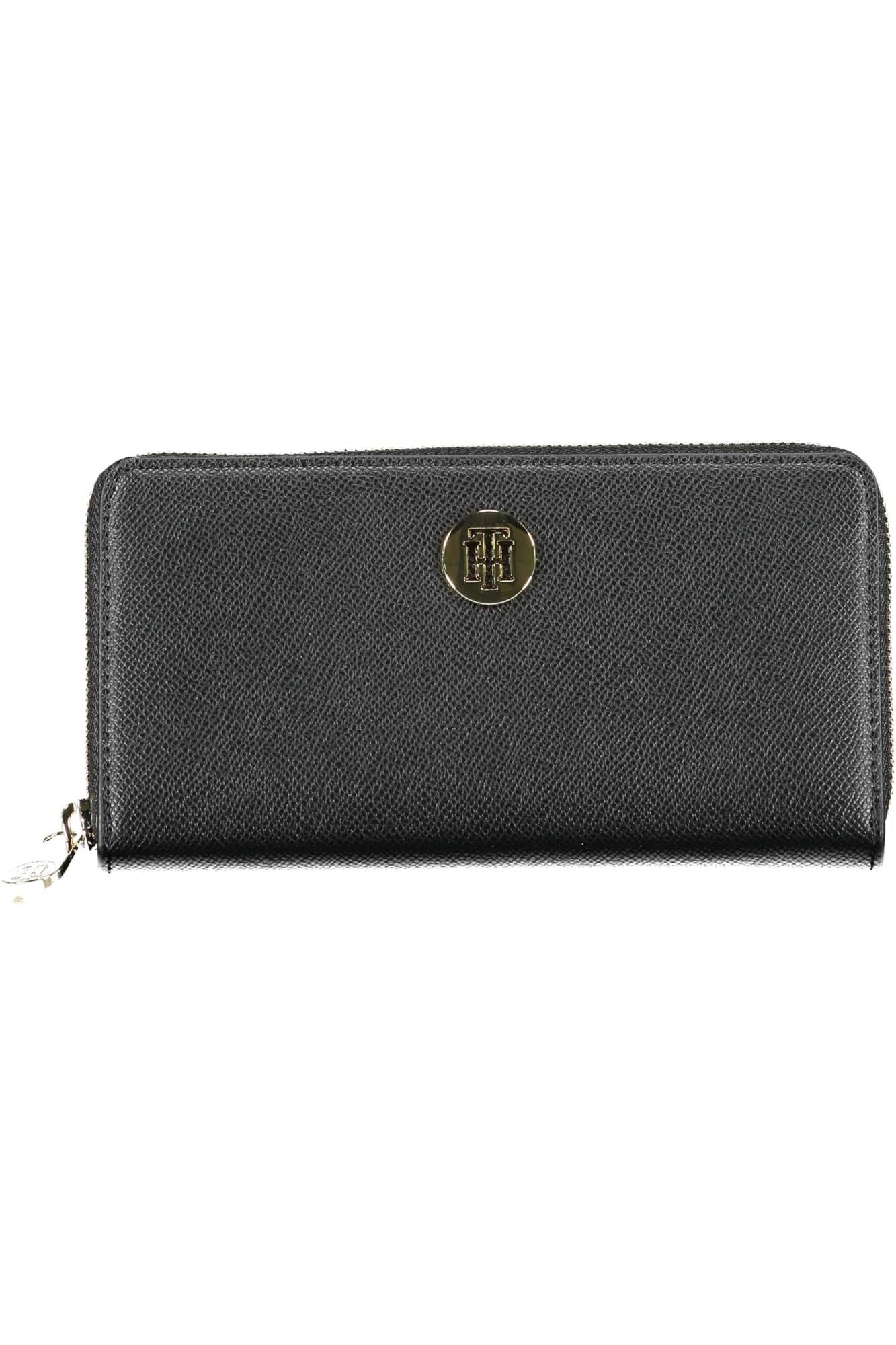 Black Polyurethane Women Wallet