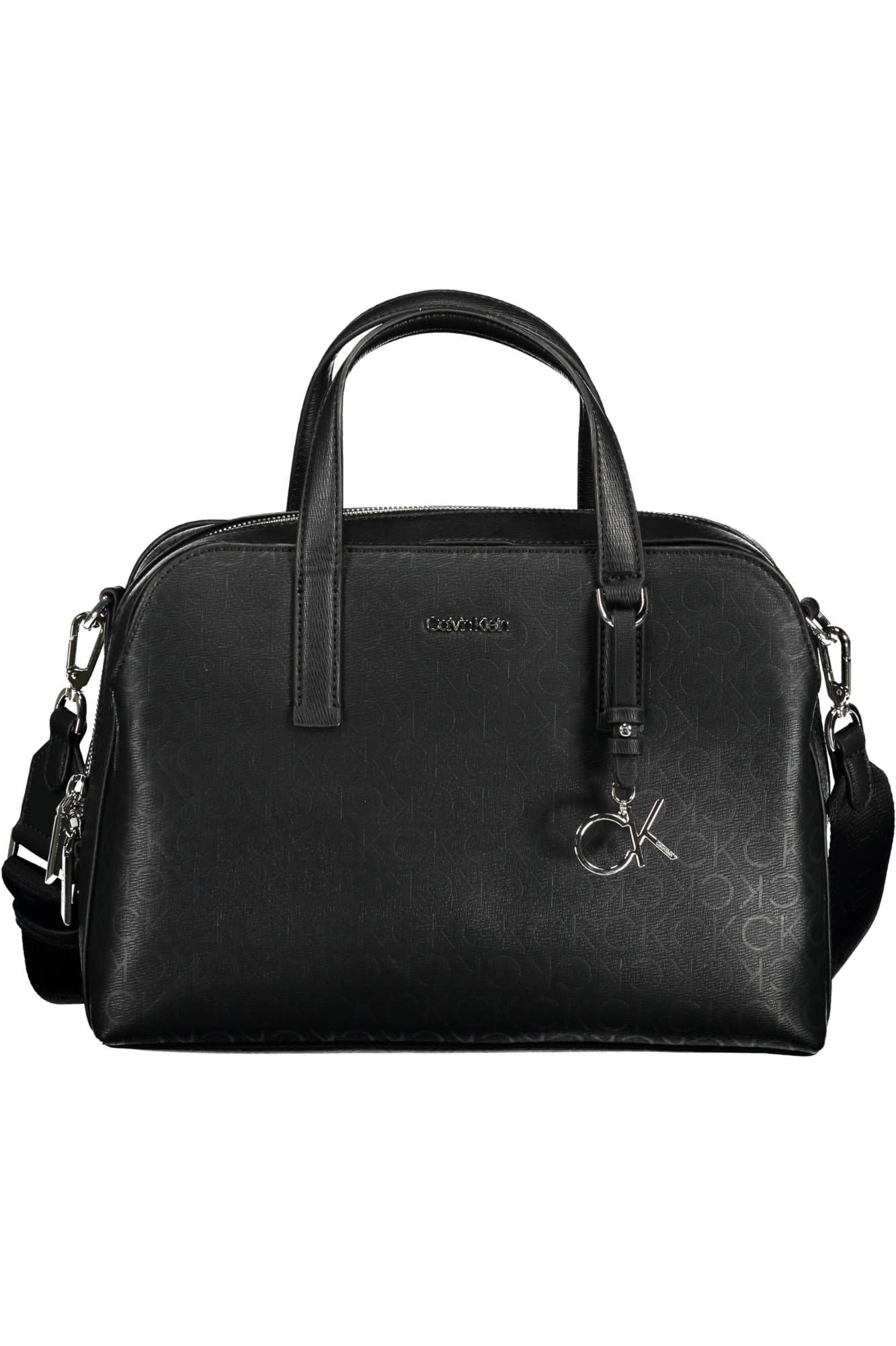 Black Recycled Polyester Women Handbag