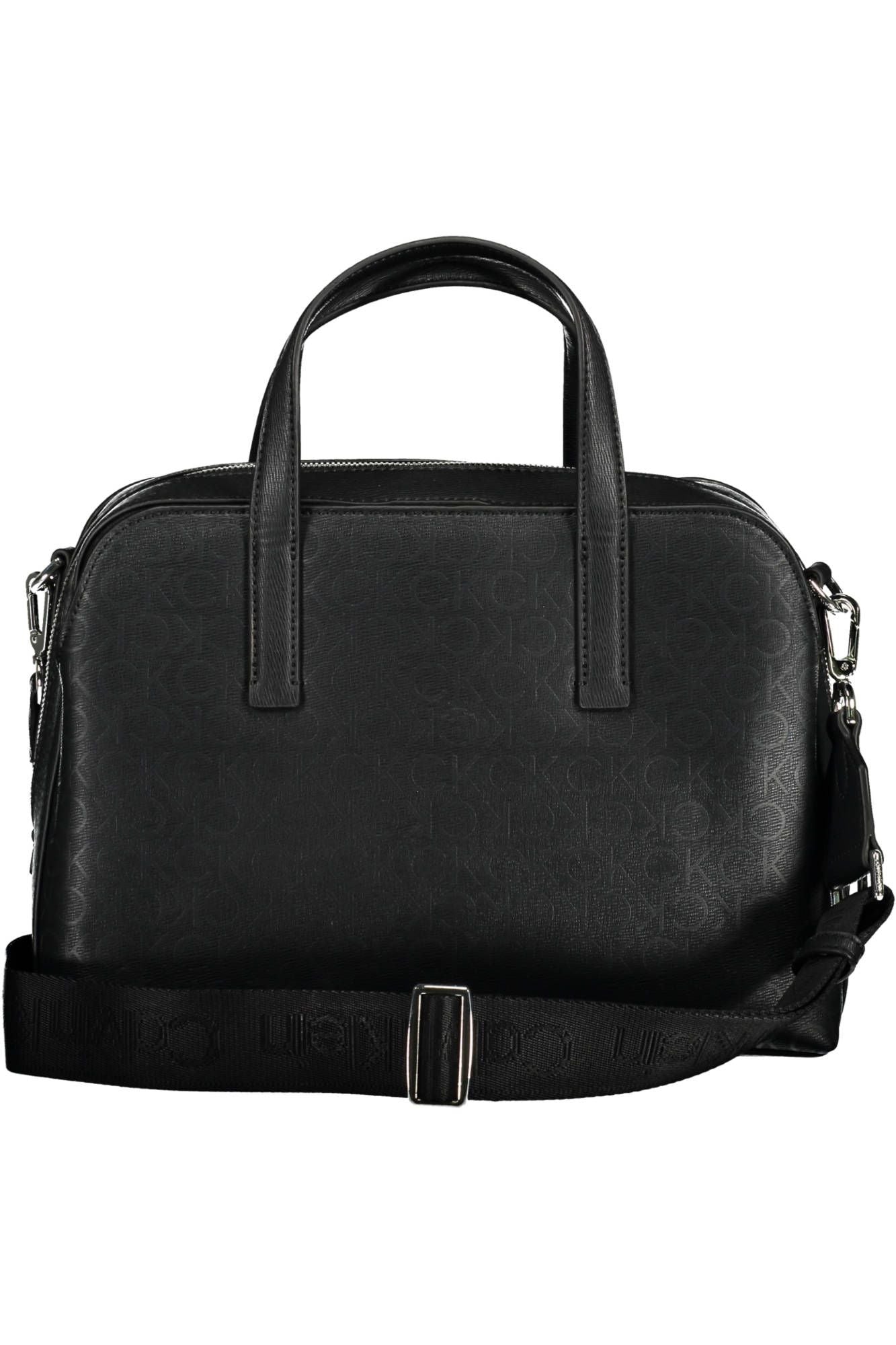 Black Recycled Polyester Women Handbag