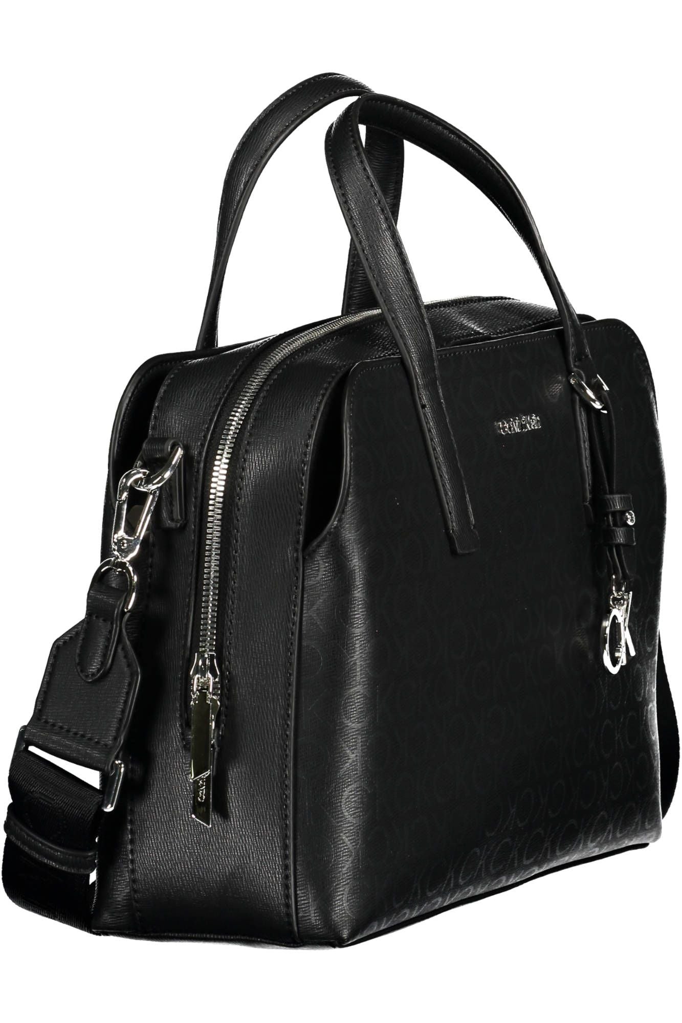Black Recycled Polyester Women Handbag