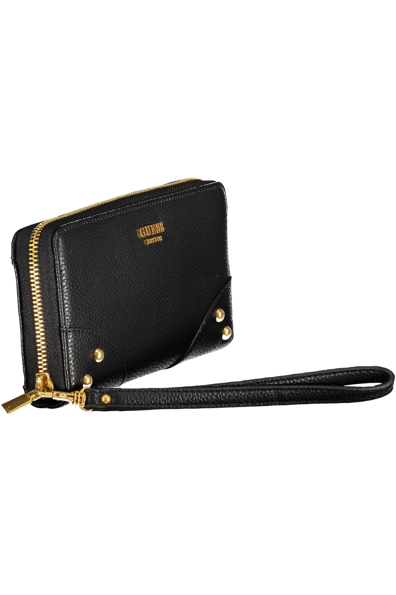 Black Polyurethane Women Wallet