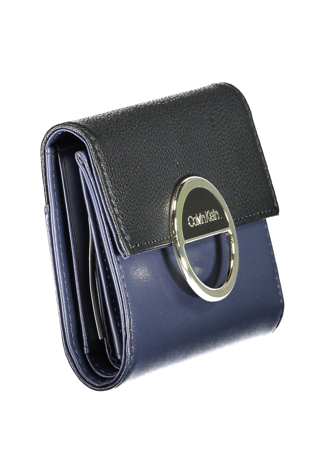 Black Polyurethane Women Wallet