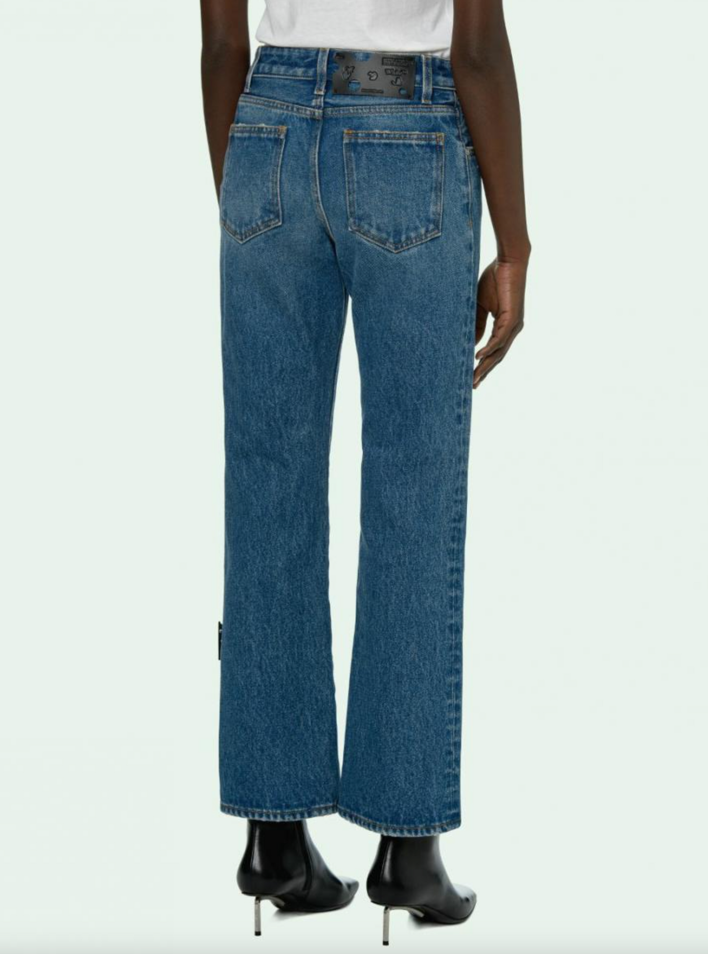 Blue Cotton Women's Jeans