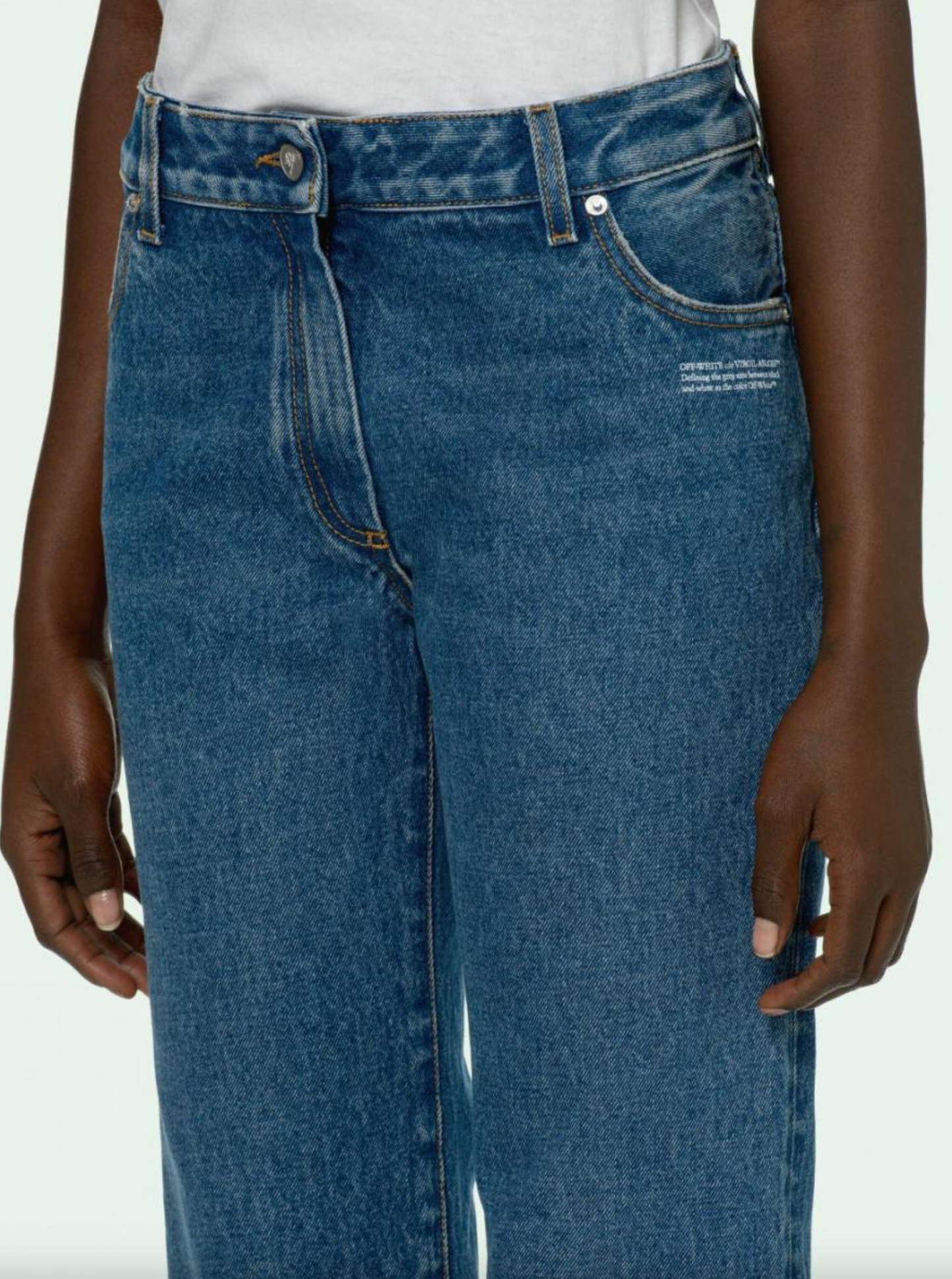 Blue Cotton Women's Jeans