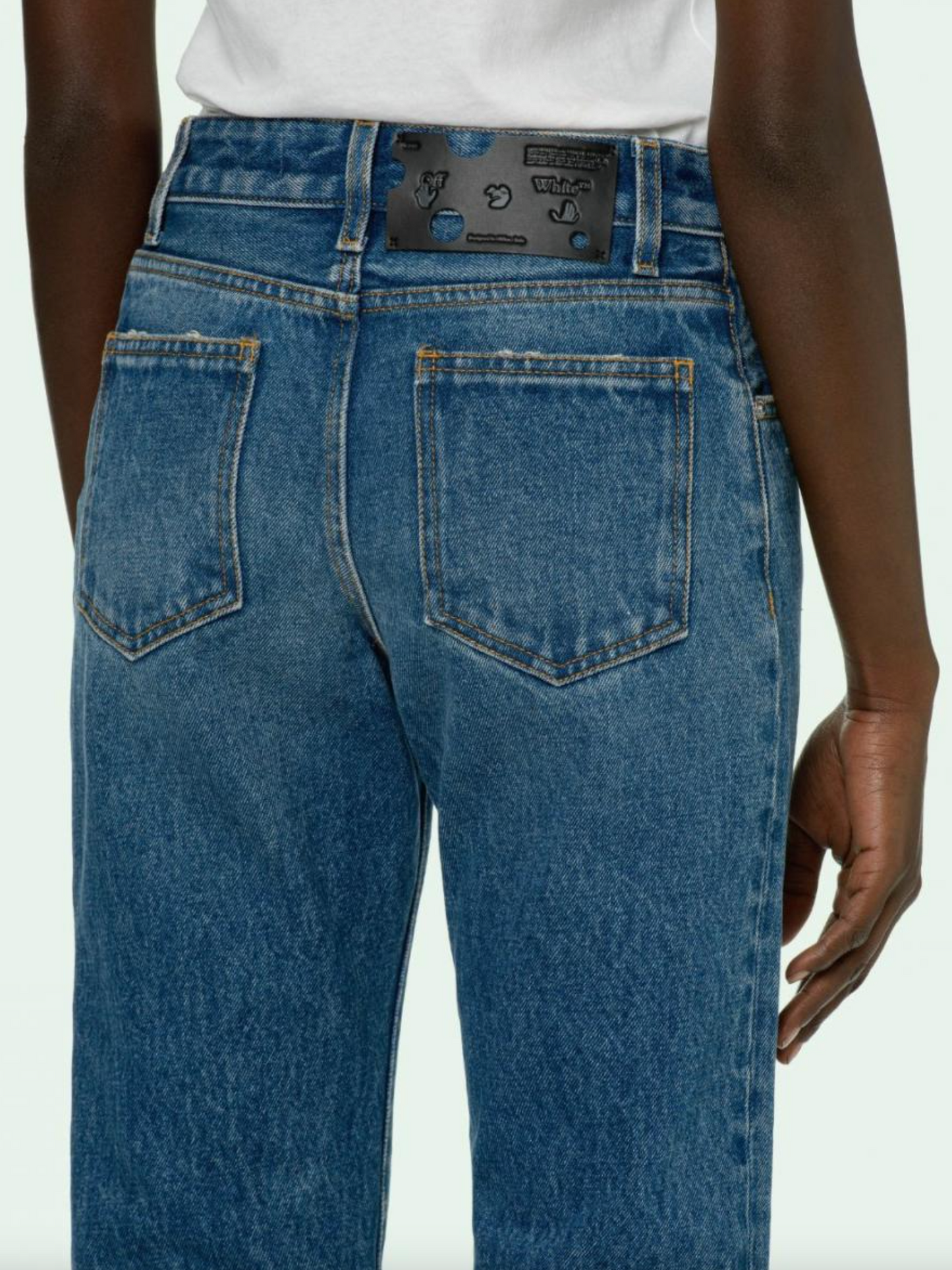 Blue Cotton Women's Jeans