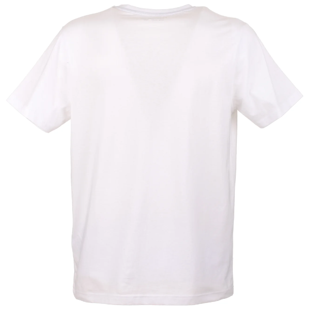 White Cotton Men's T-Shirt