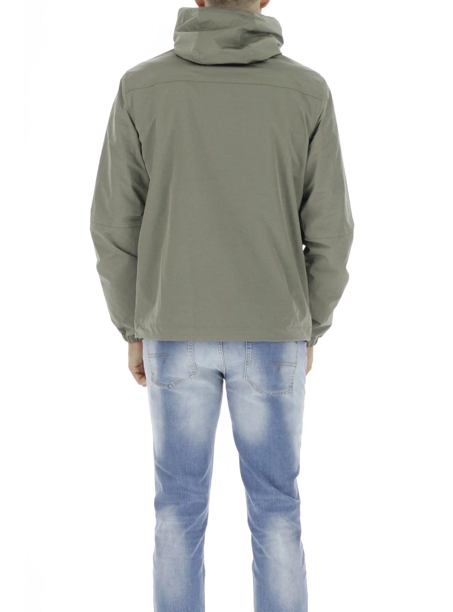 Beige Polyamide Men Jacket