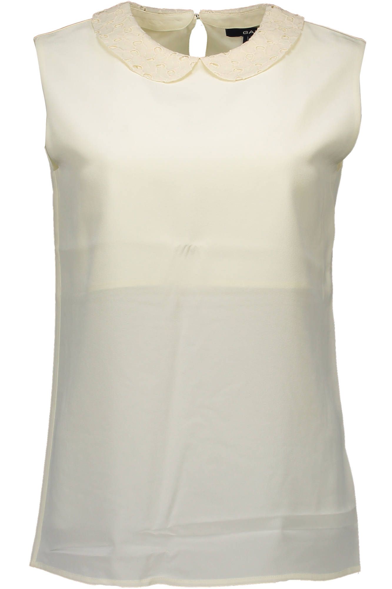 White Silk Women Top