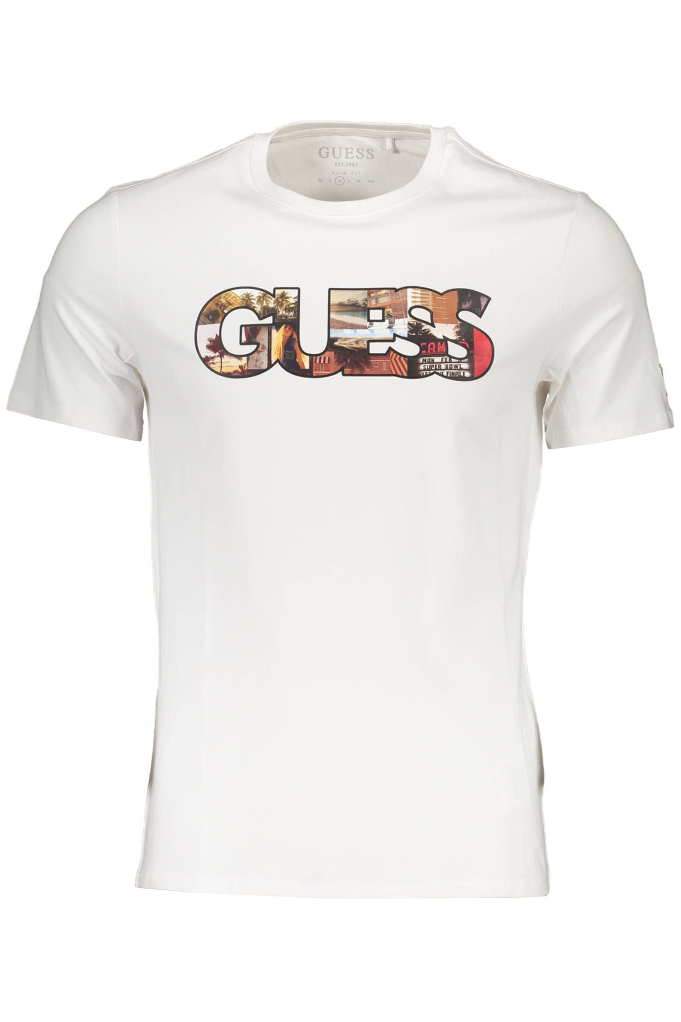 White Cotton Men T-Shirt
