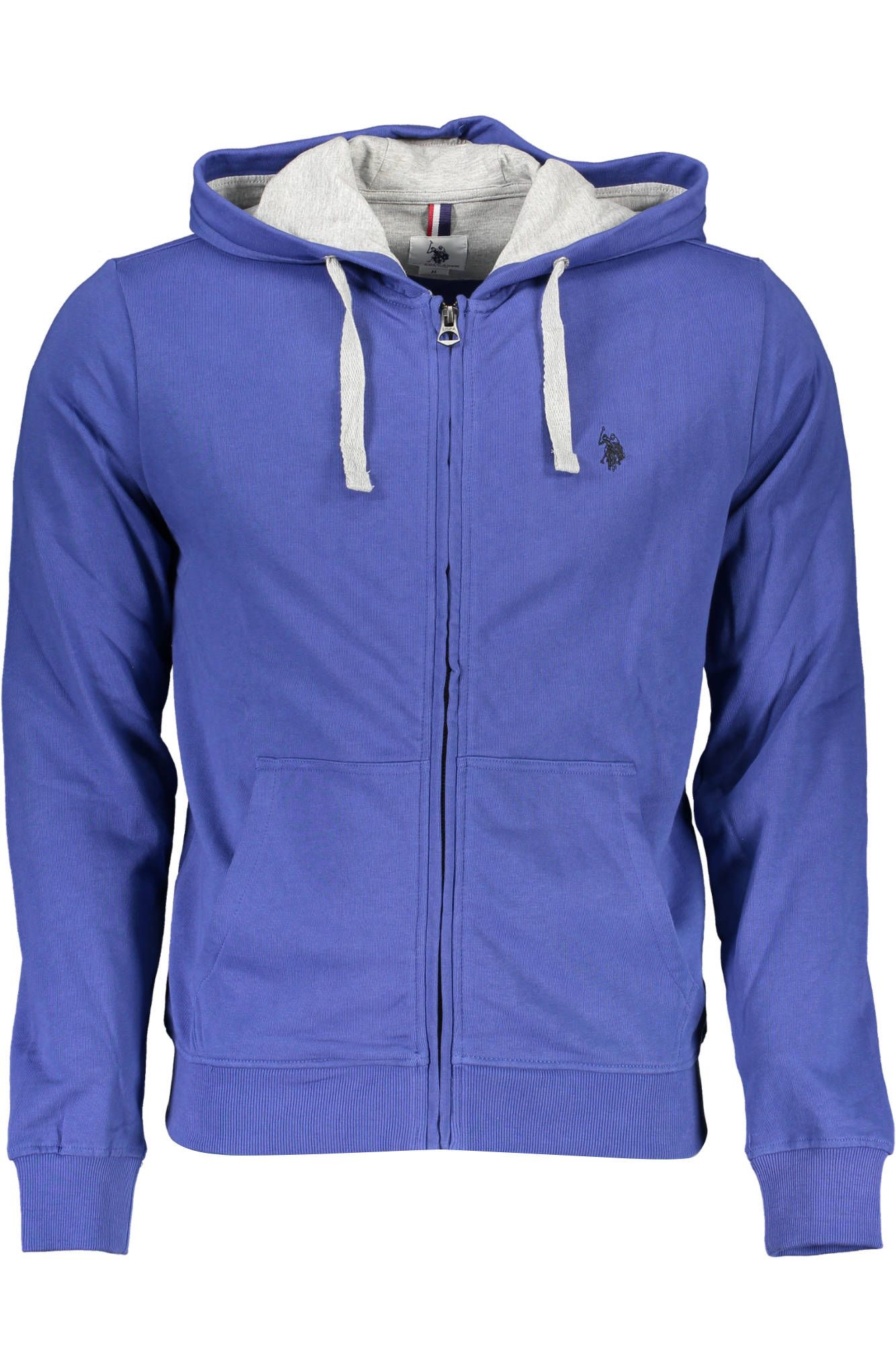 Blue Cotton Men's Sweater