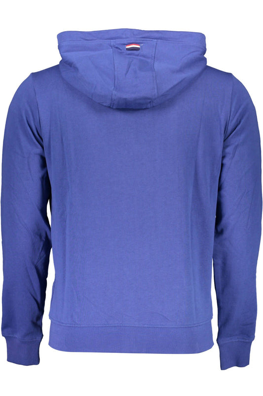 Blue Cotton Men's Sweater