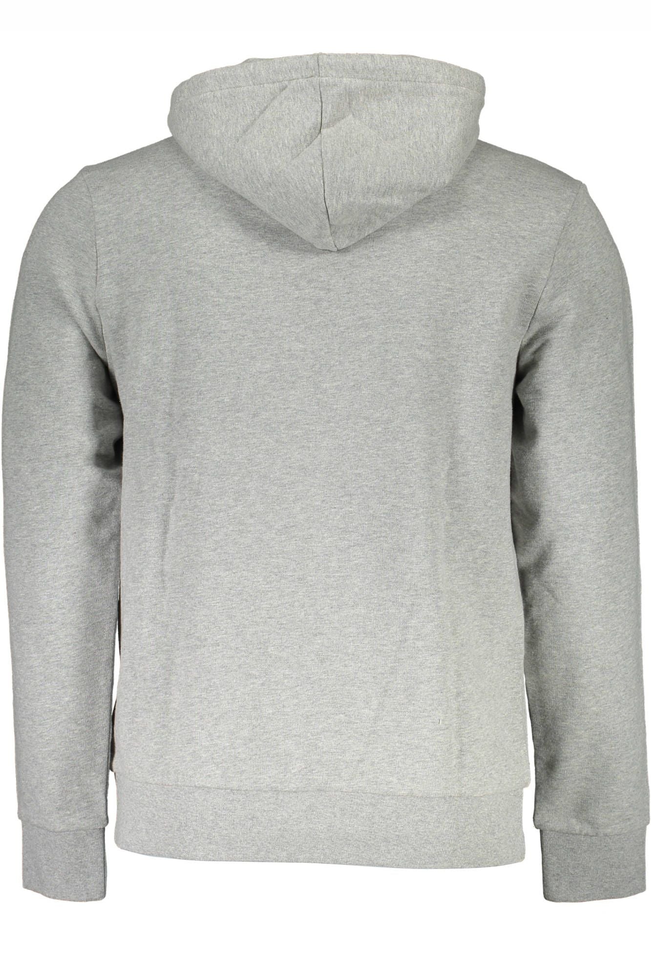 Gray Cotton Men Sweater