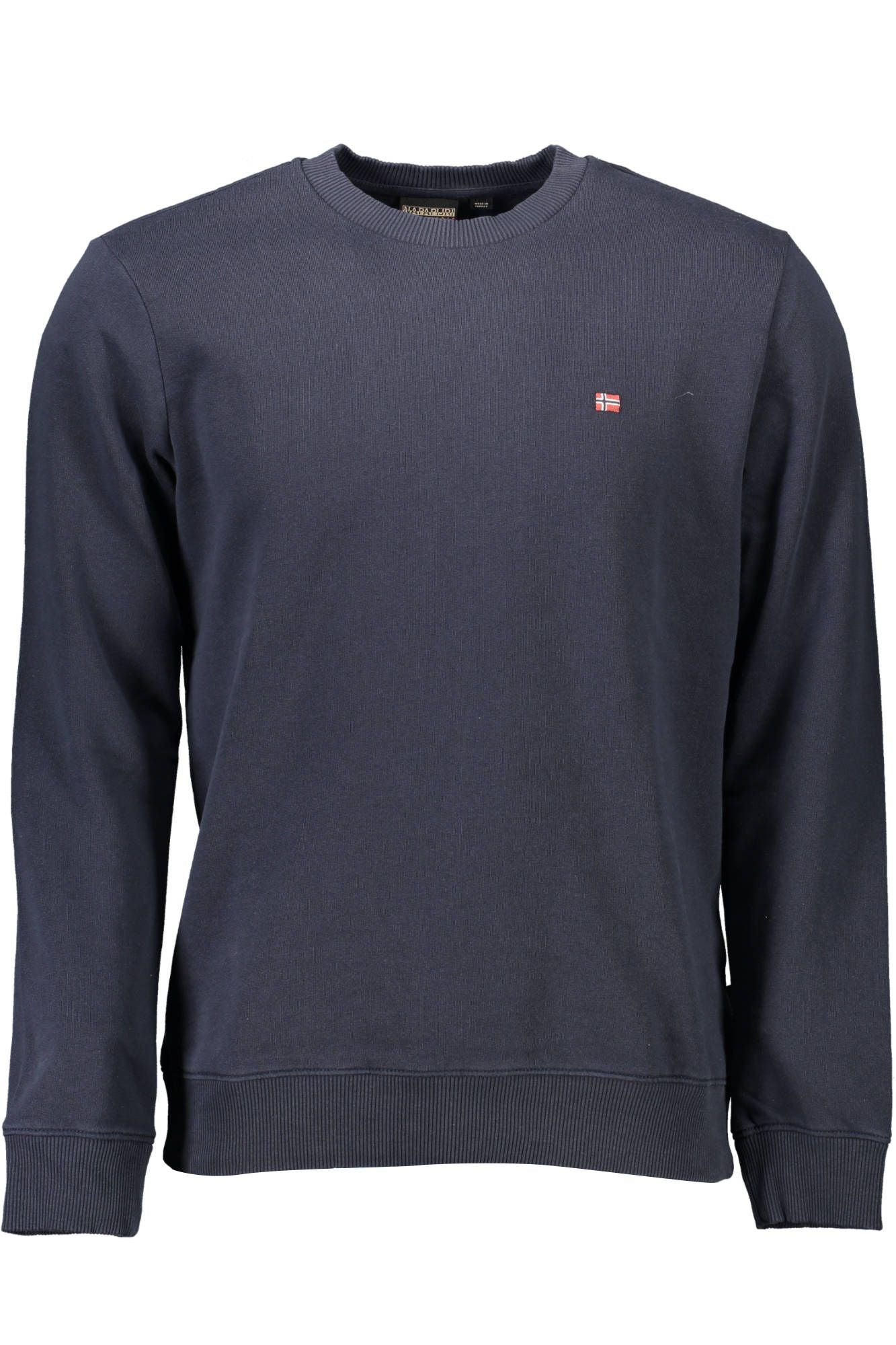 Blue Organic Cotton Men Sweater