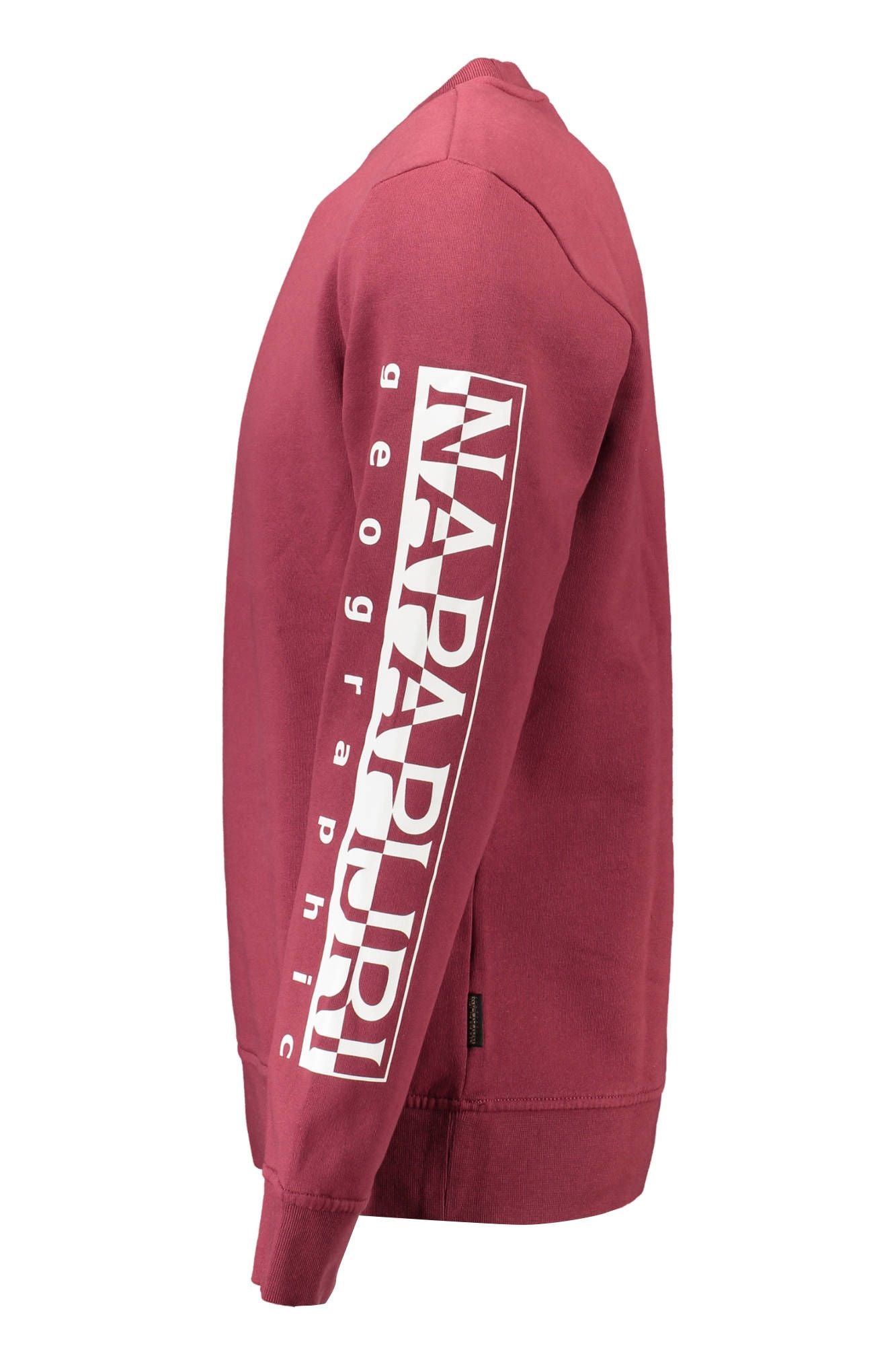 Red Organic Cotton Men Sweater