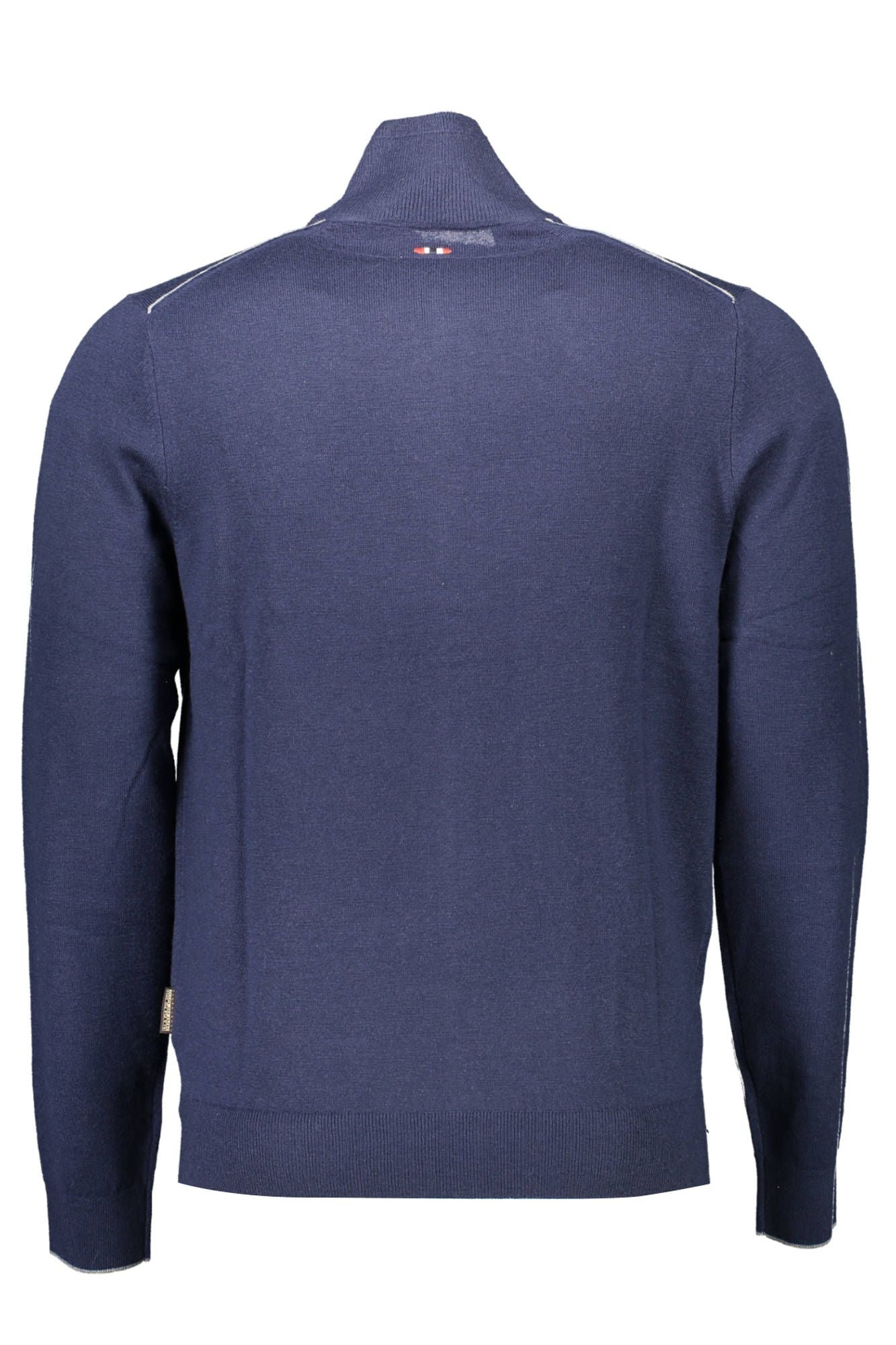 Blue Wool Men Sweater