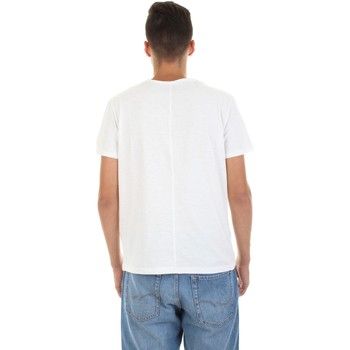 White Cotton Men T-Shirt