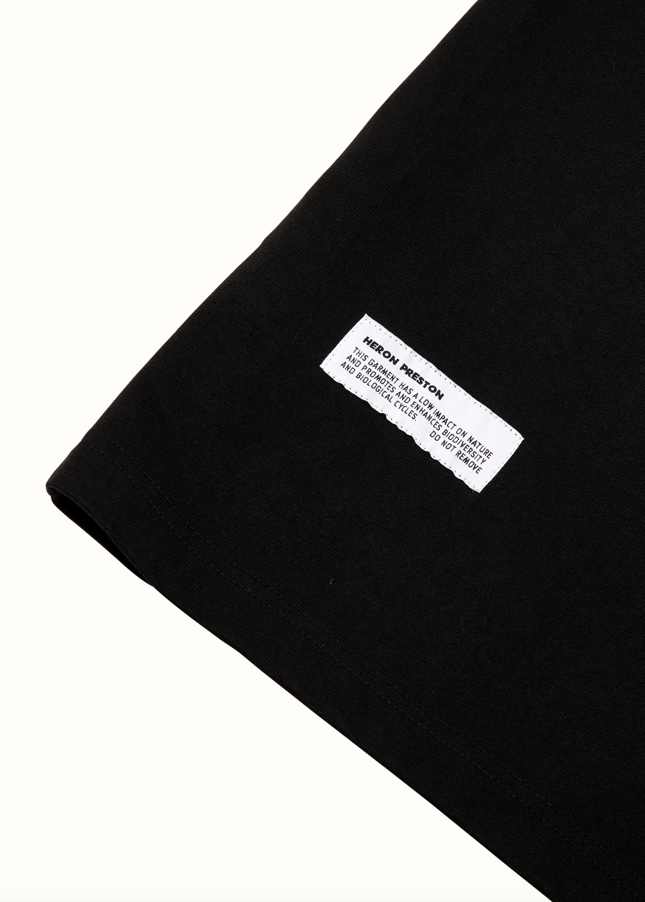 Black Cotton Men T-Shirt
