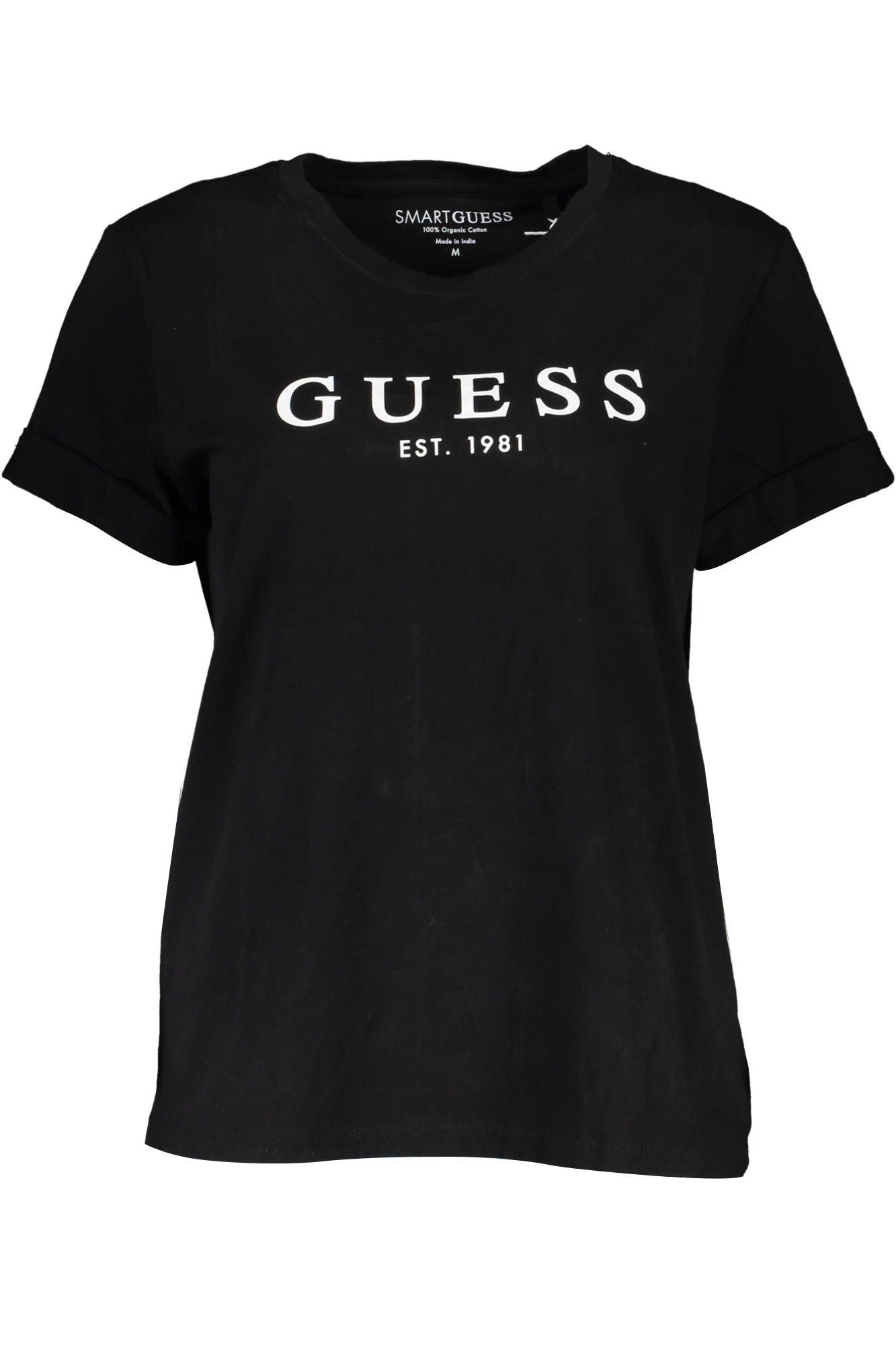 Black Organic Cotton Women T-Shirt