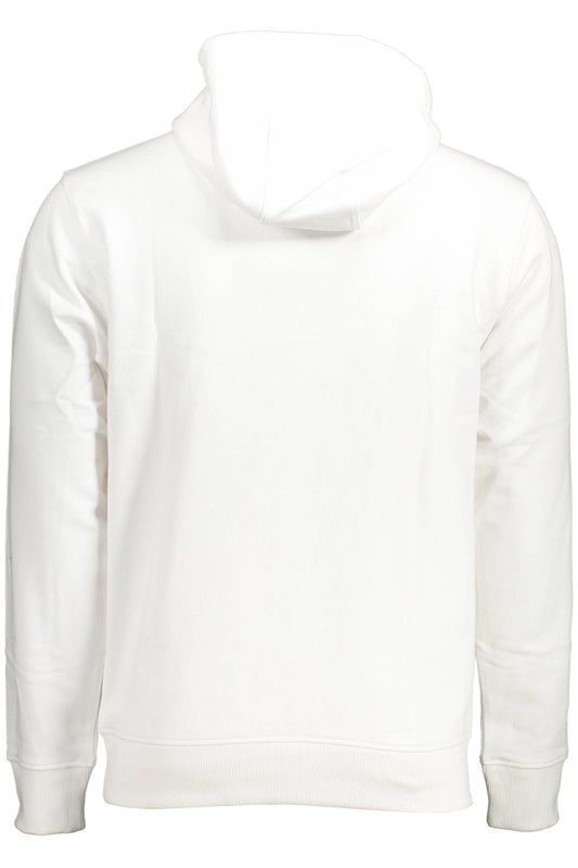 White Cotton Men Sweater