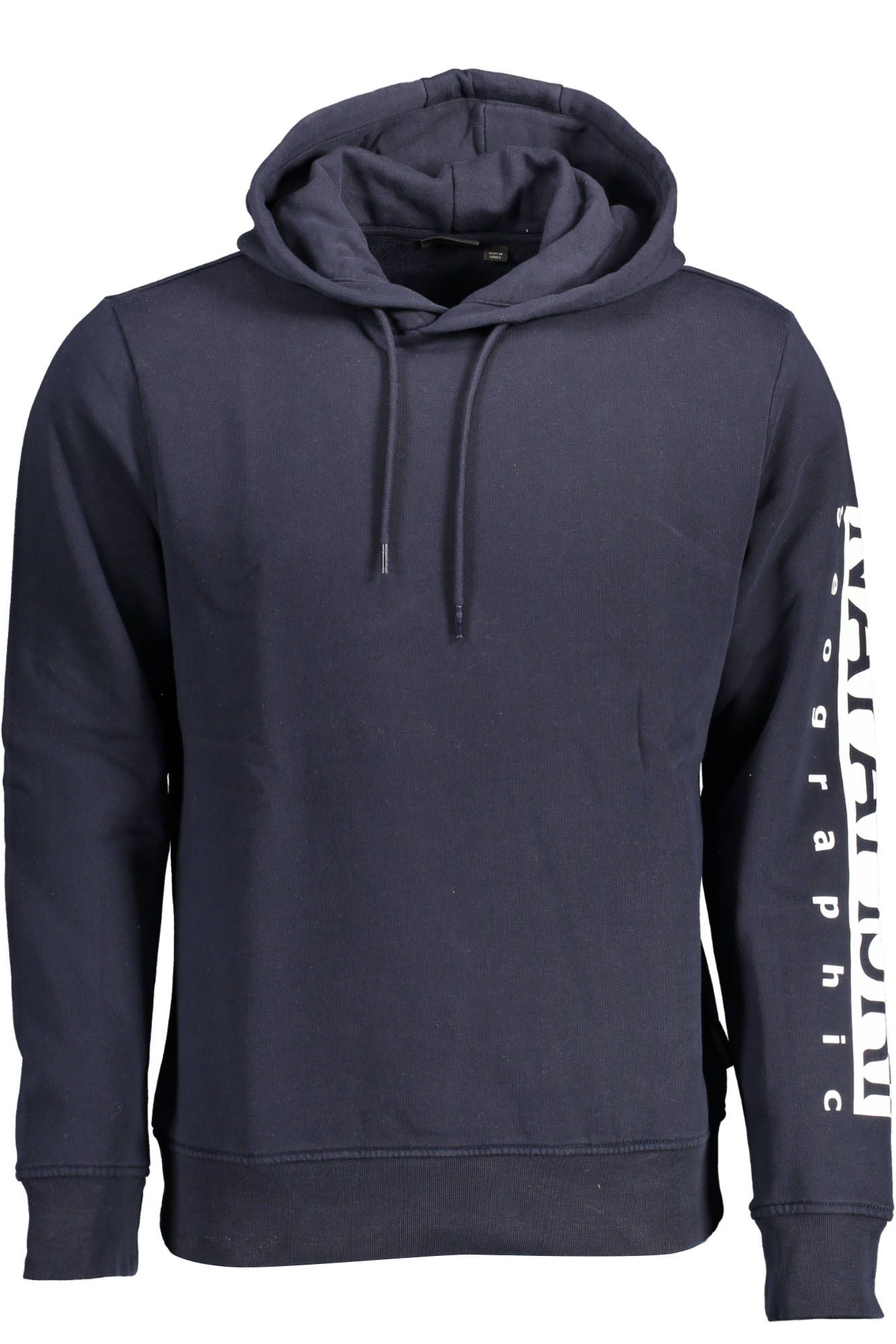 Blue Cotton Men Sweater