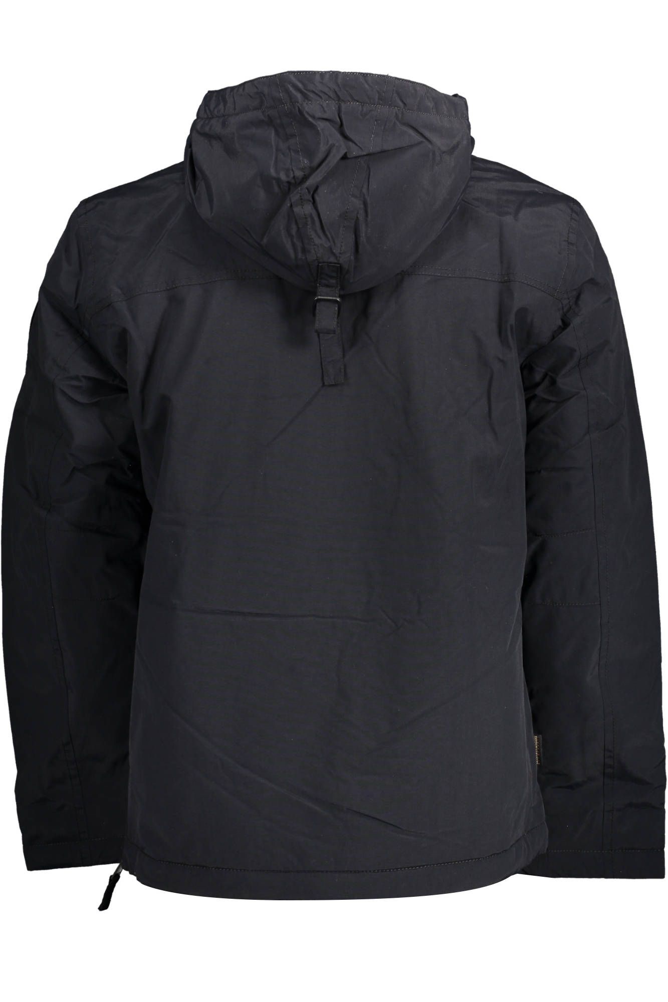 Black Polyamide Men Jacket