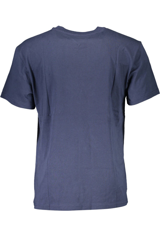 Blue Organic Cotton Men T-Shirt