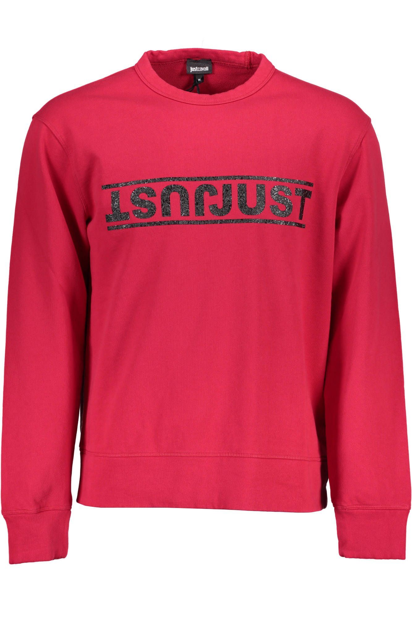 Red Cotton Men Sweater