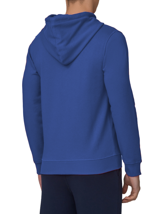 Blue Cotton Men's Sweatshirt