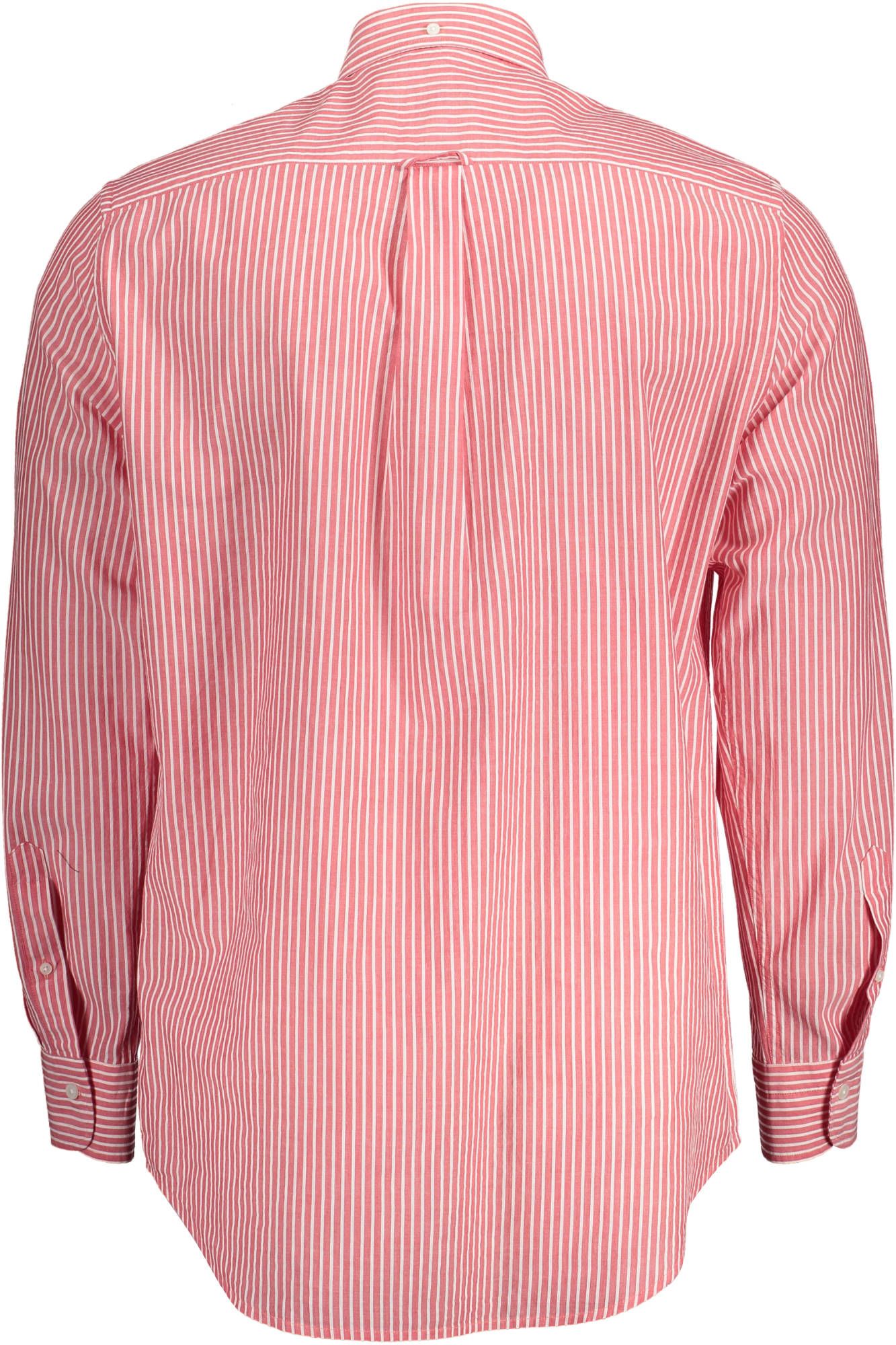 Red Cotton Men Shirt