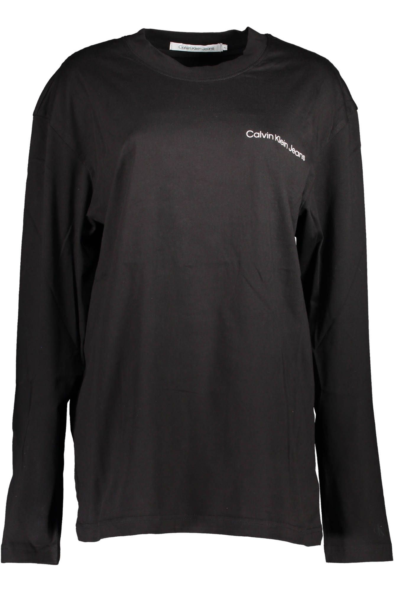 Black Cotton Men T-Shirt