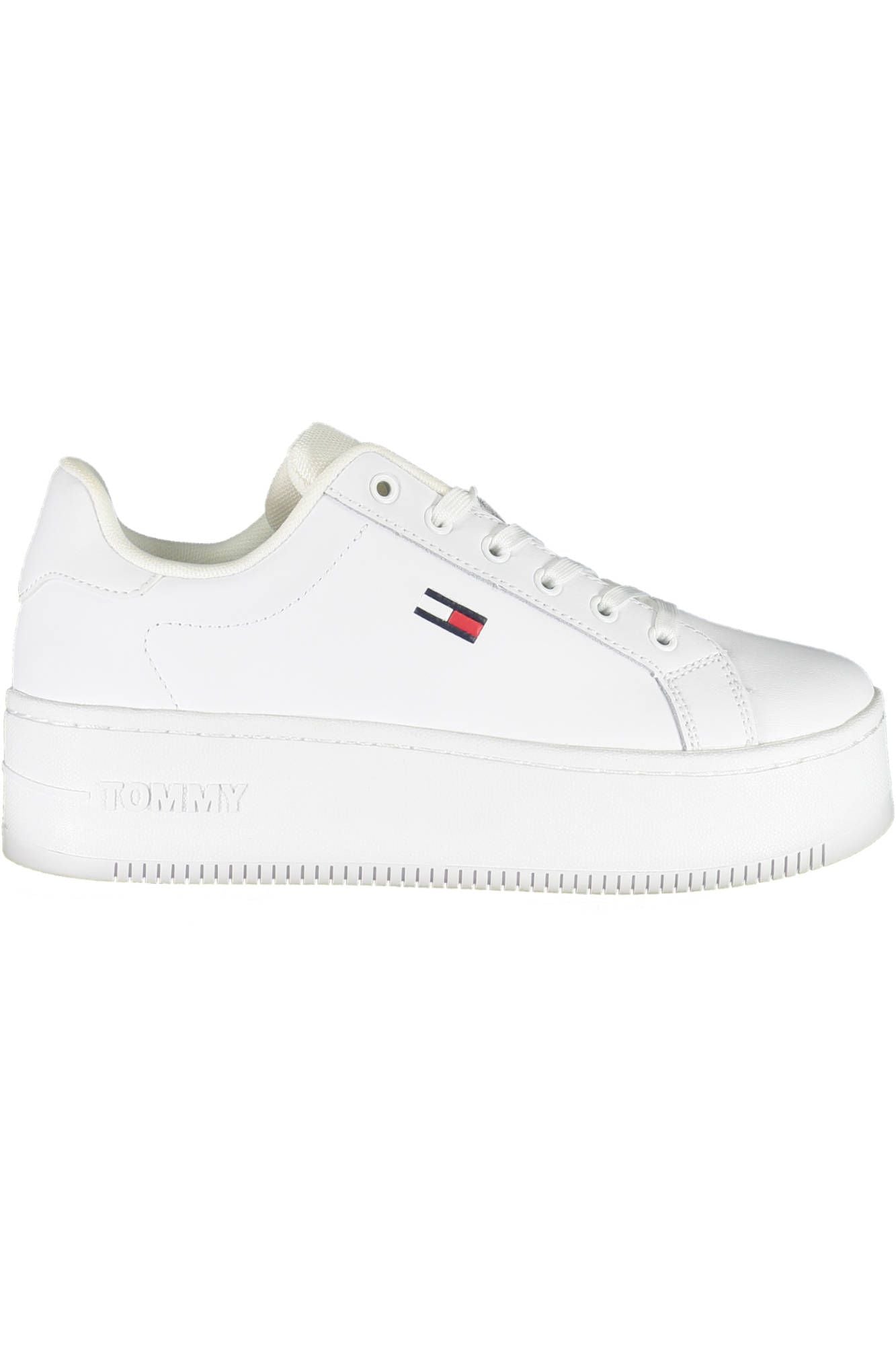 White Leather Women Sneaker