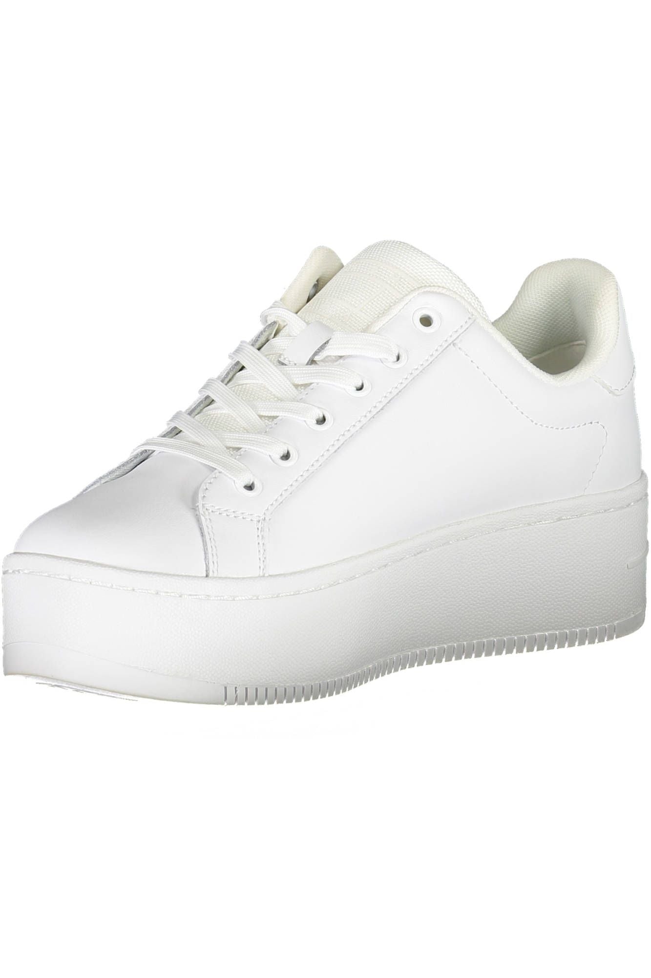 White Leather Women Sneaker