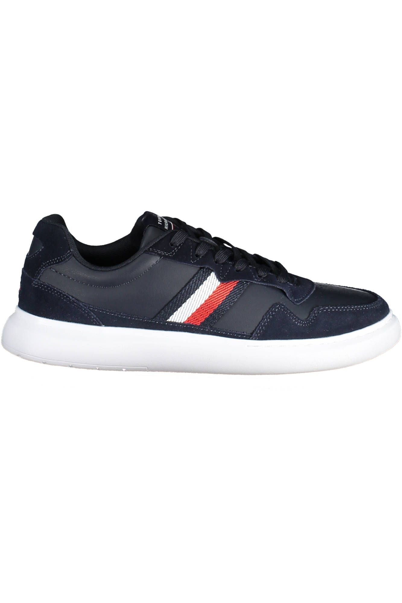 Blue Polyester Men Sneaker