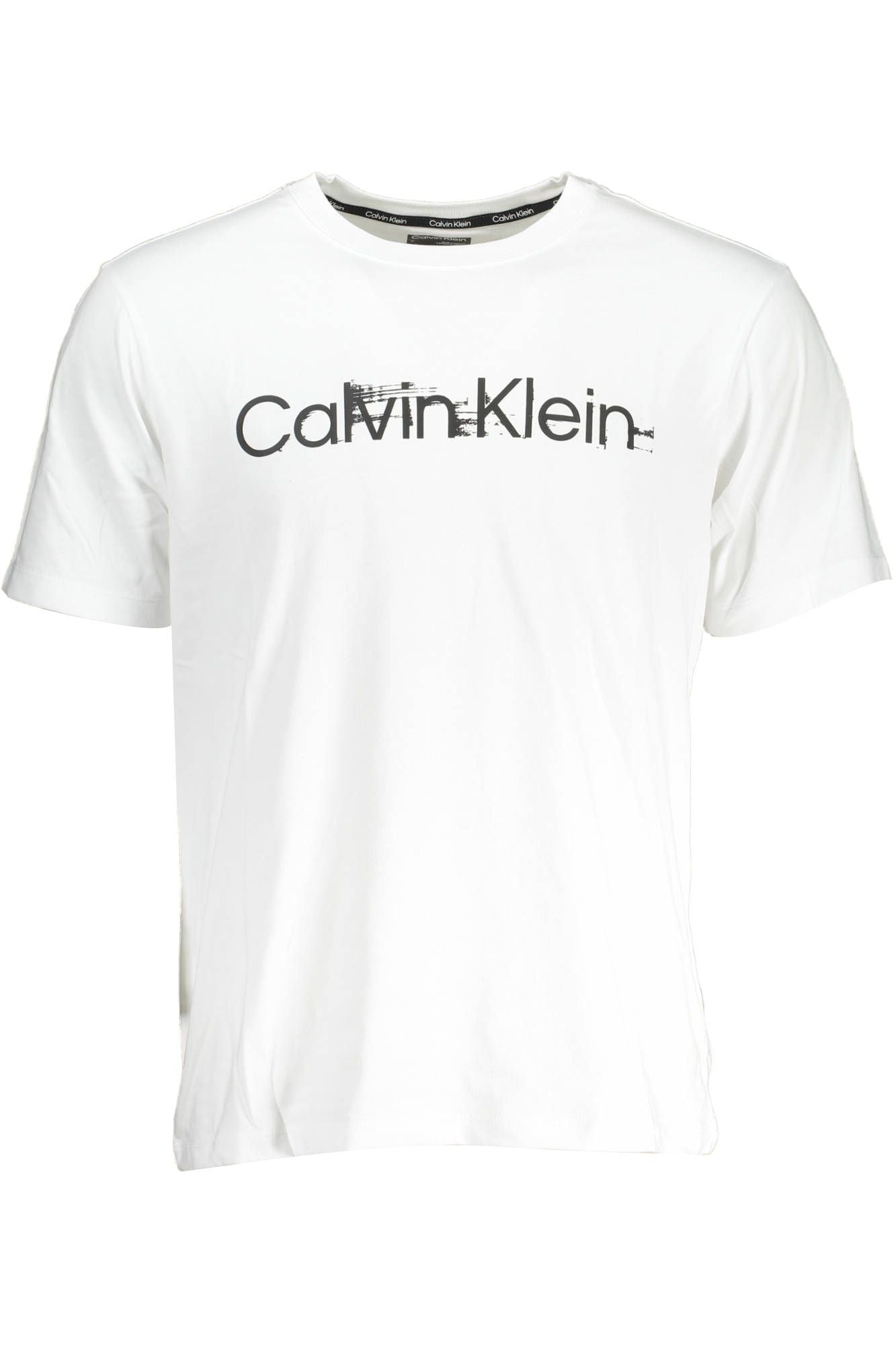 White Cotton Men T-Shirt