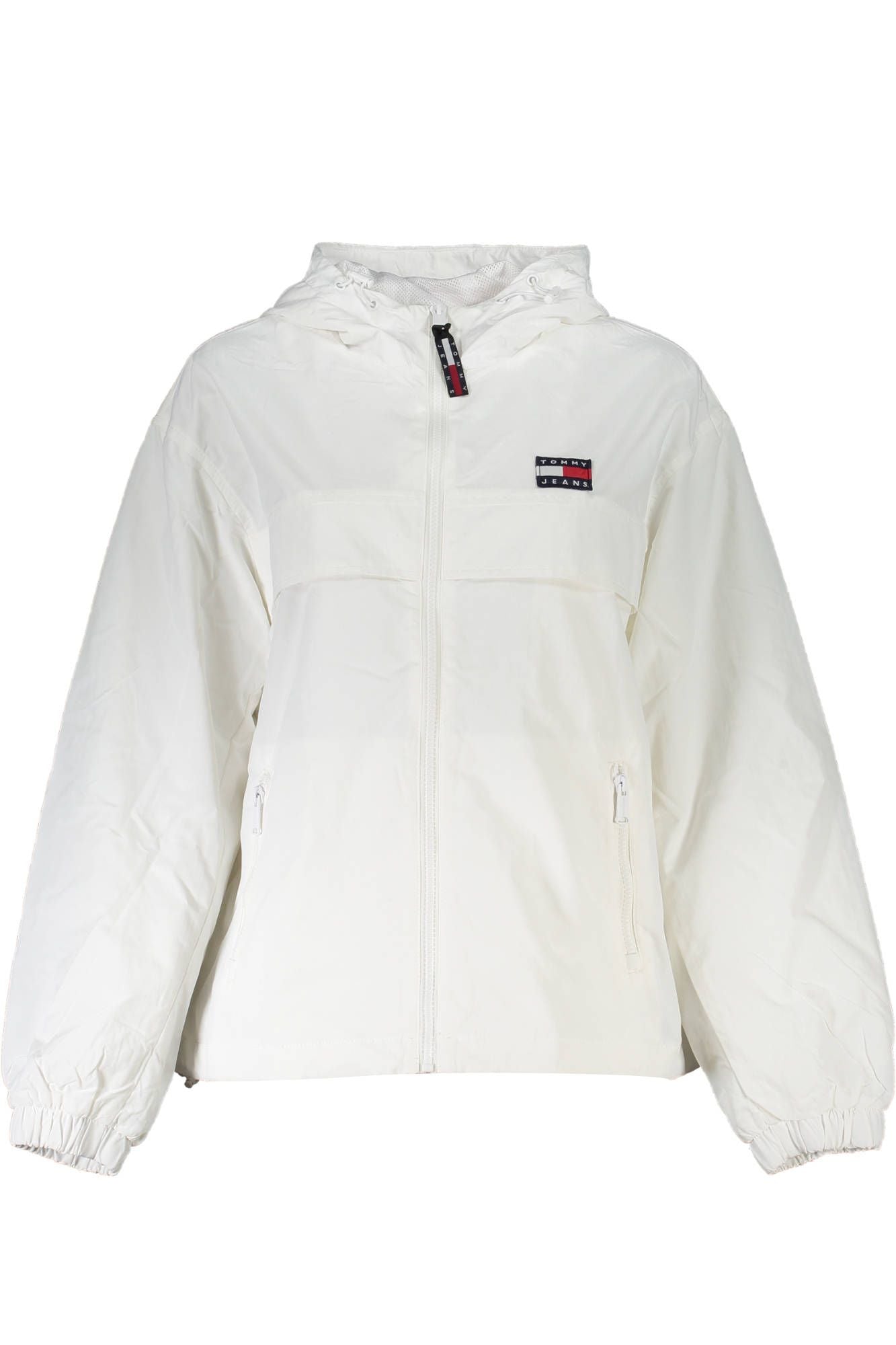 White Polyamide Women Jacket