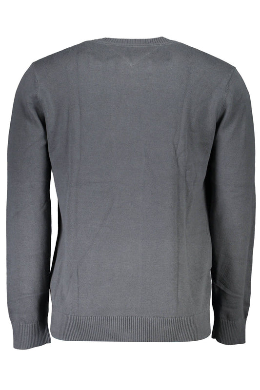 Gray Cotton Men Sweater